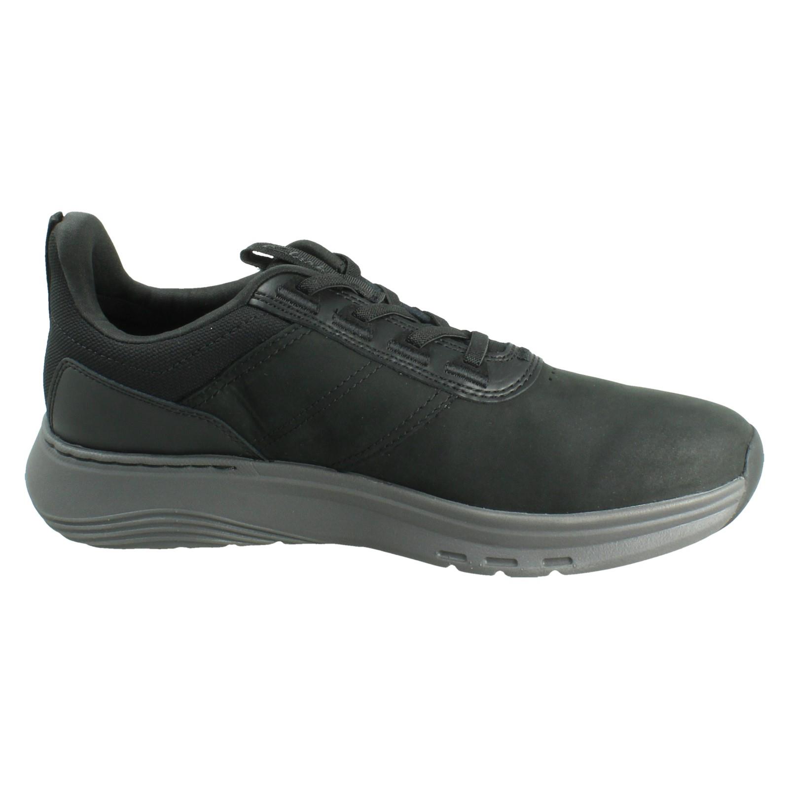 Entrenadores informales con cordones de cuero nobuck Clarks para hombre: Motion Trek LX - Imagen 16 de 19