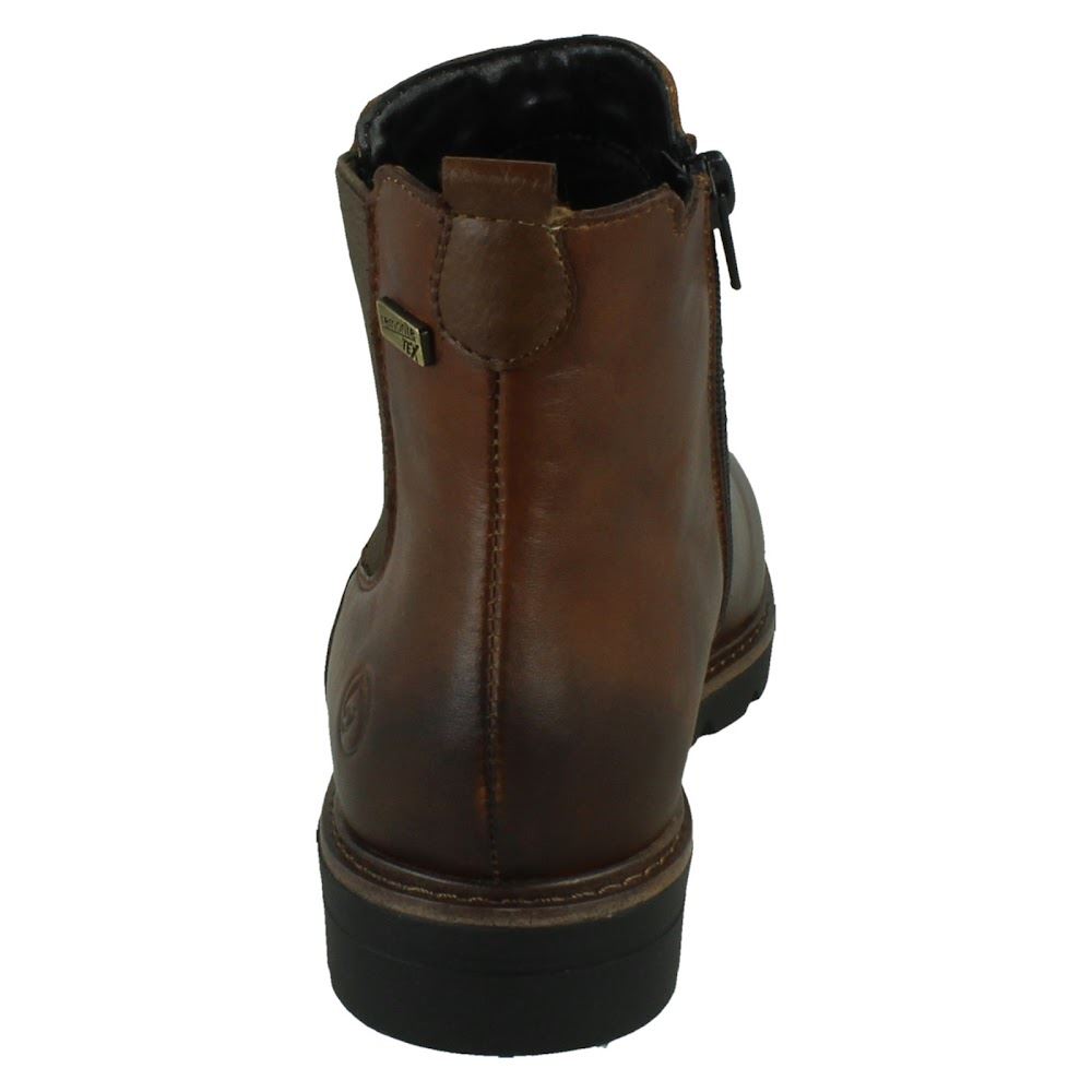 Ladies Remonte-Tex Water Resistant Leather Zip Up Casual Ankle Boots: D2Q70 - Picture 14 of 19