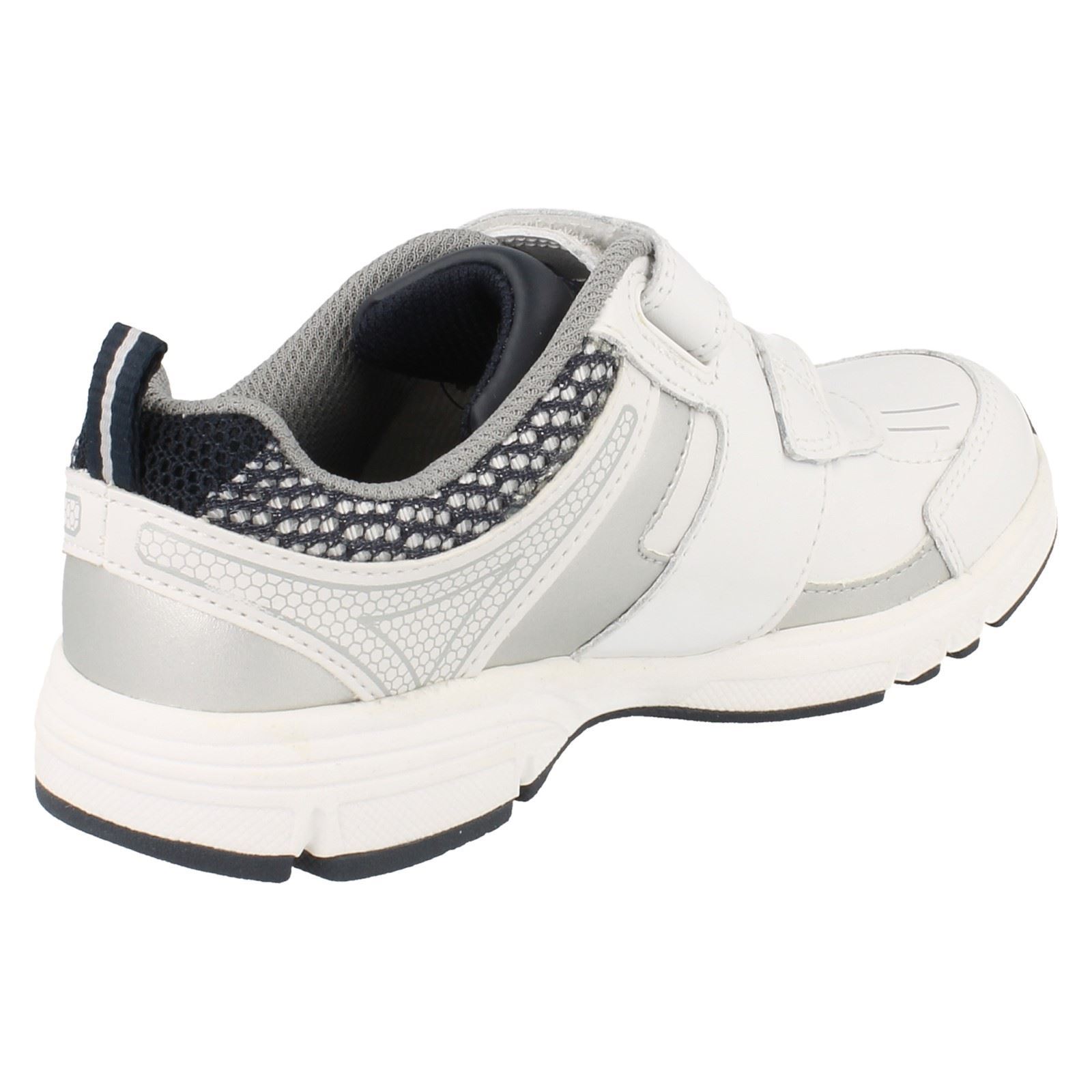 Boys Clarks Casual Lightweight Trainers Fluency Cross