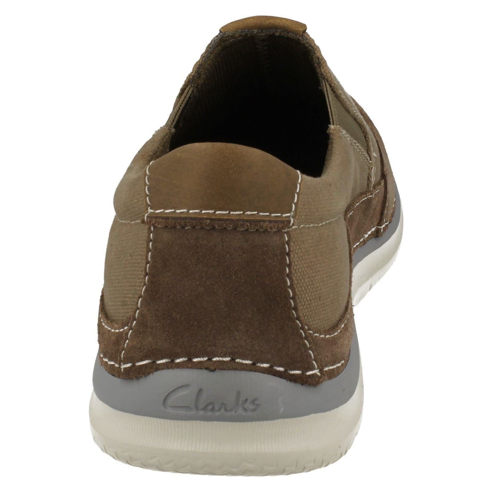 Free Ripton Zapatillas sin verde para hombre casual cordones Clarks Olive UqqfxwFv1