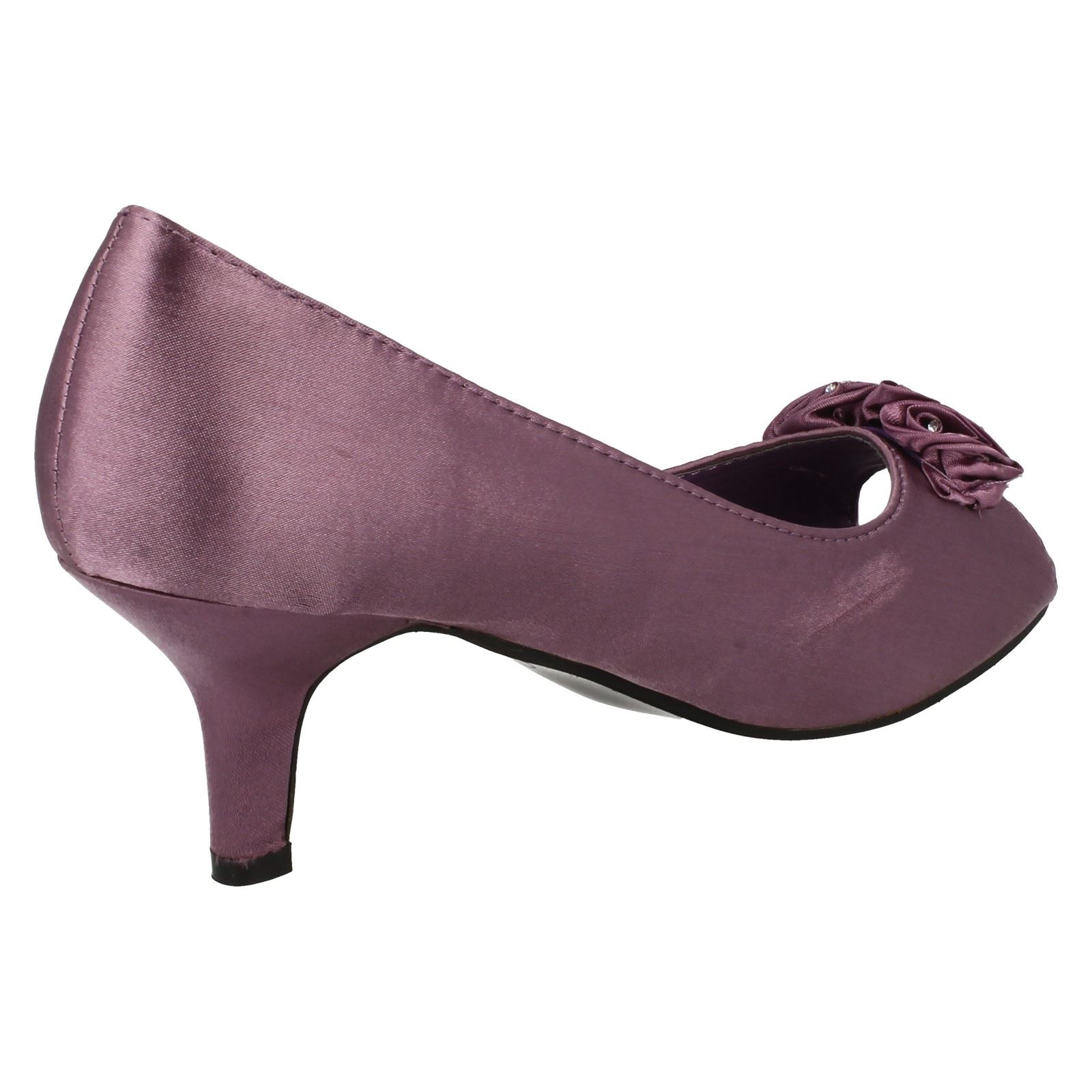 "Zapatos para dama Spot On Peep Toe con ""detalle floral"" - Imagen 42 de 55