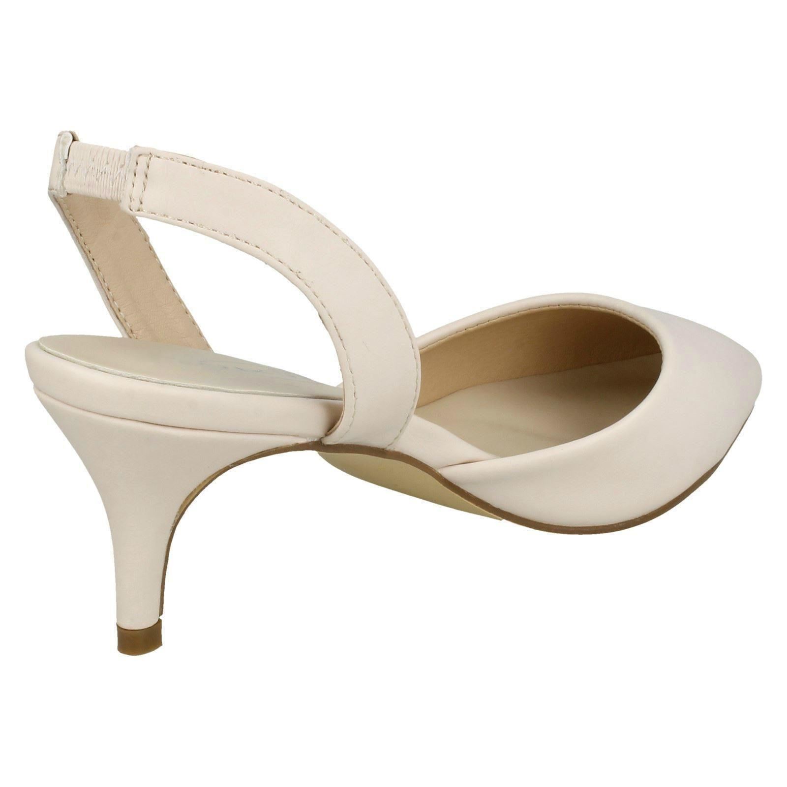 Ladies Spot On Slingback Shoes Heels *F9R0057* - Picture 42 of 73