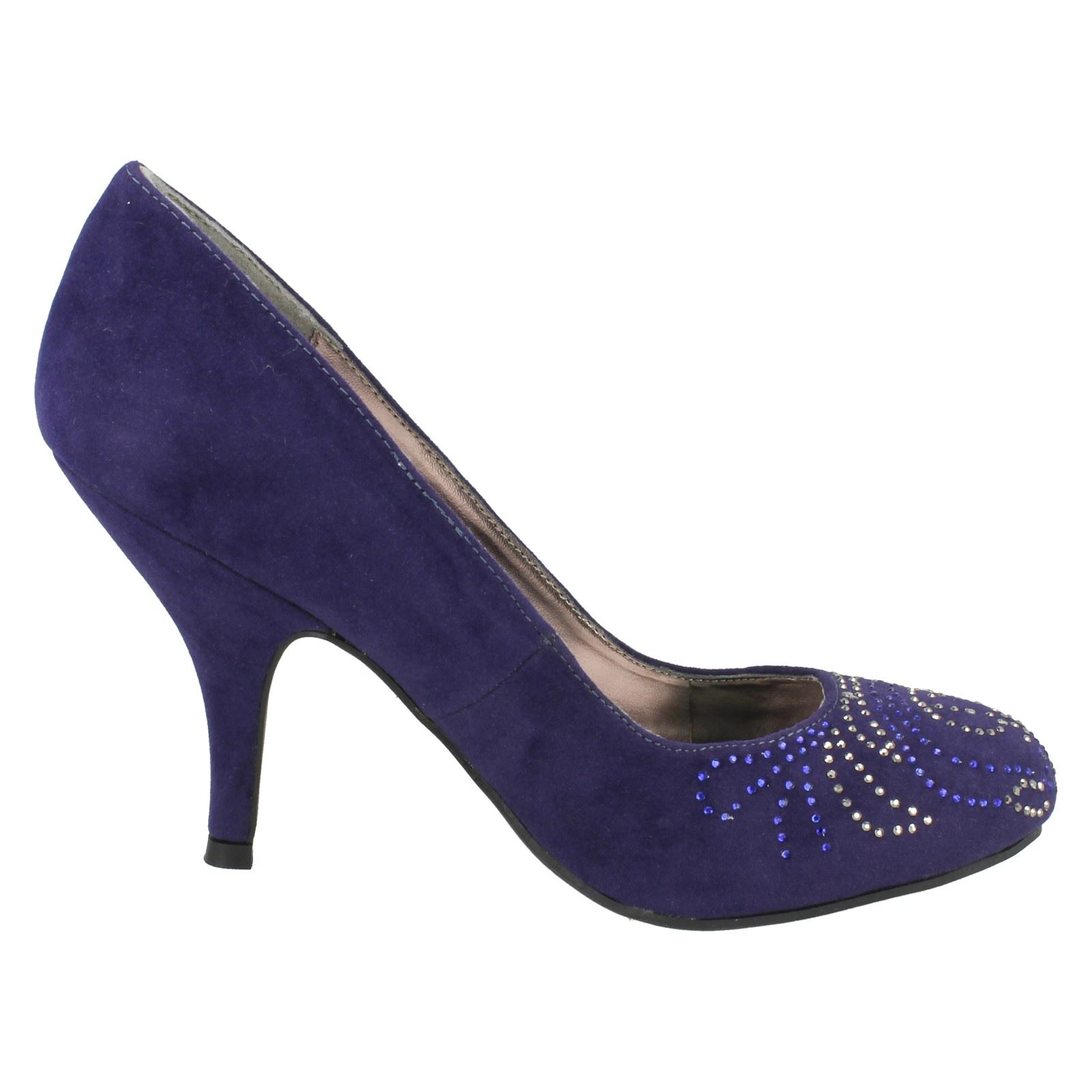 Zapatos de corte para dama Anne Michelle con patrón de diamante - Imagen 33 de 36