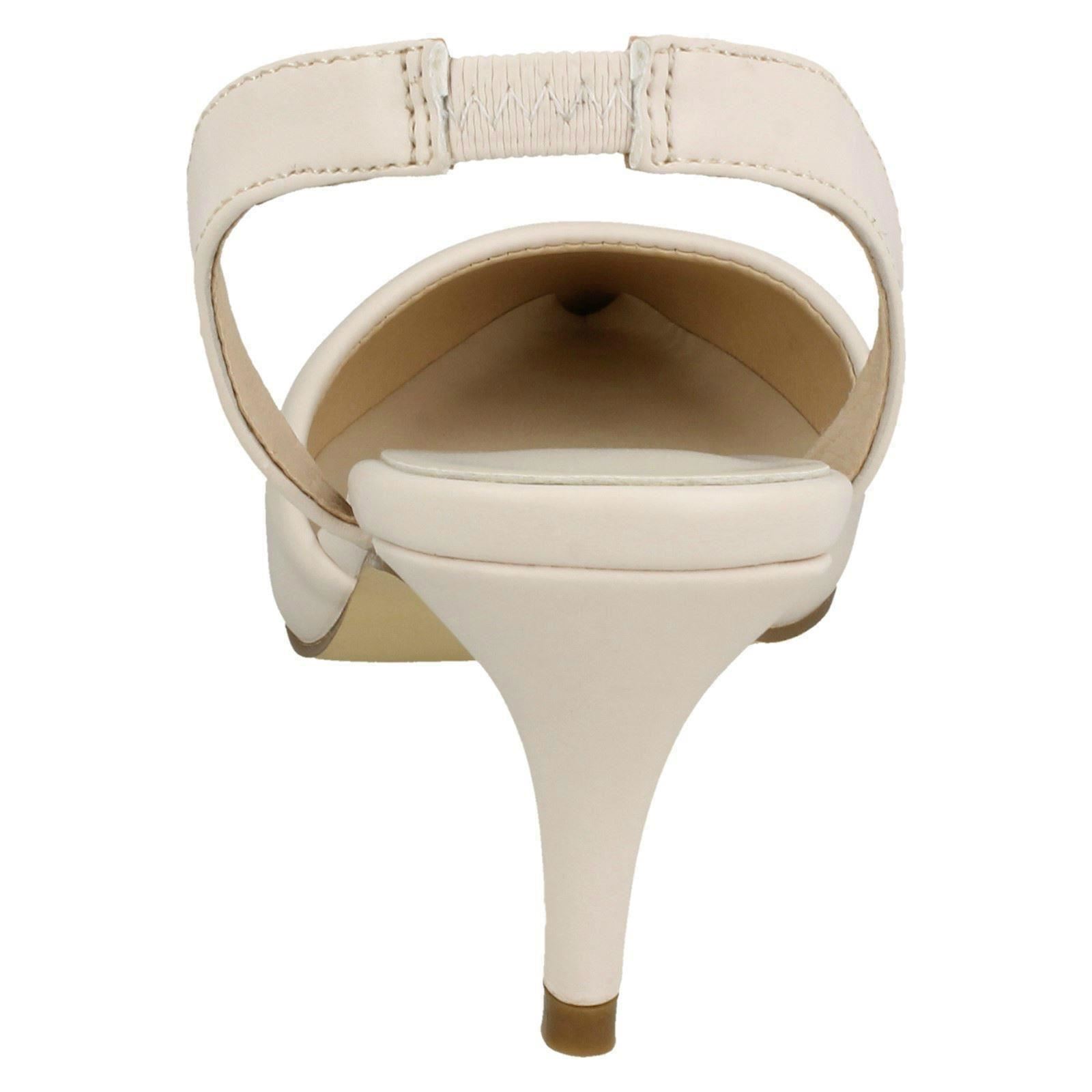 Ladies Spot On Slingback Shoes Heels *F9R0057* - Picture 41 of 73