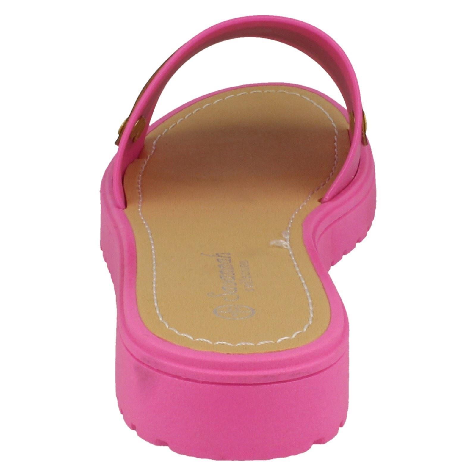 Savannah Damen flache Pantoletten mit Metalldetails - Bild 14 von 28