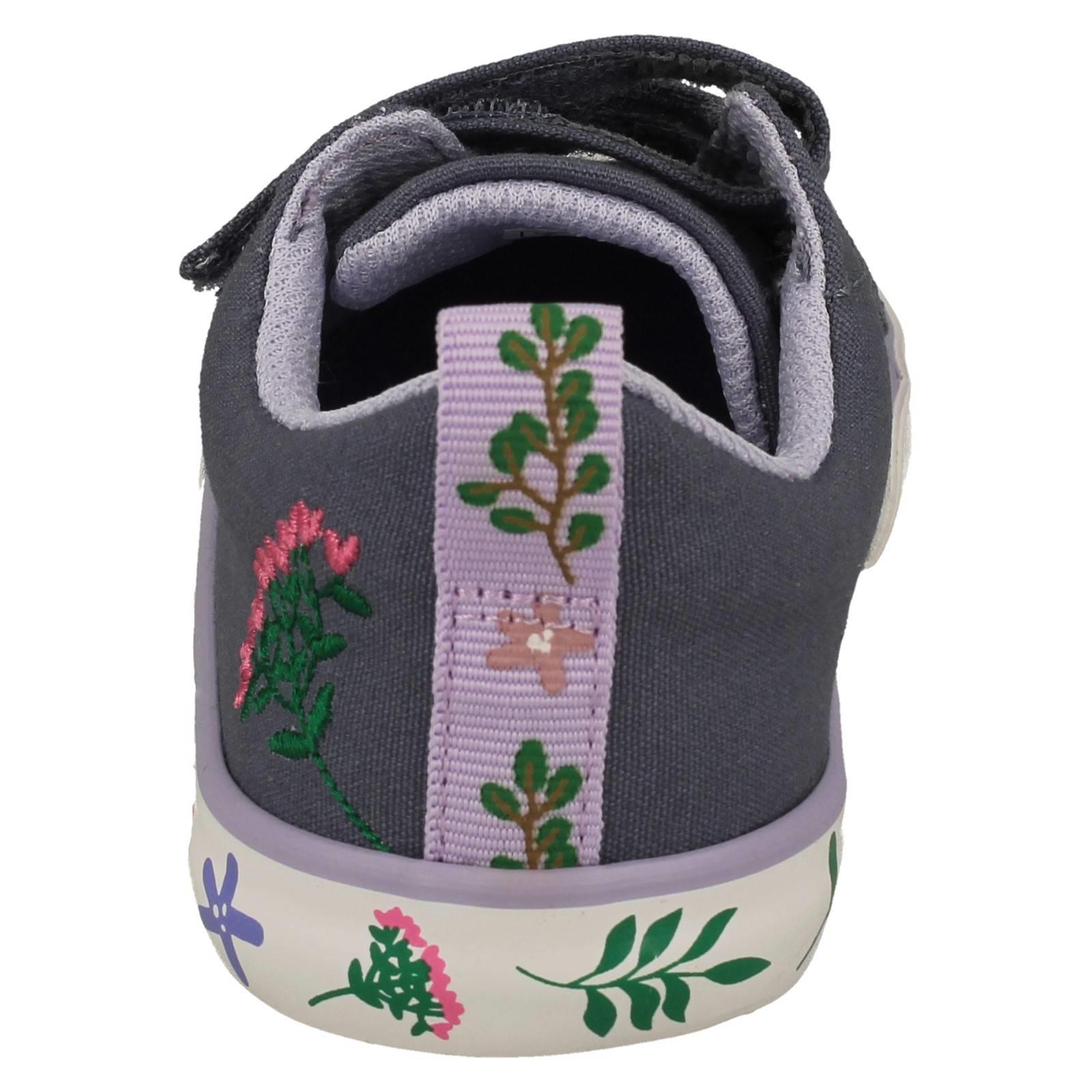 Kinder Clarks Muster detaillierte Canvas Schuhe *Foxing Lo* - Bild 17 von 37