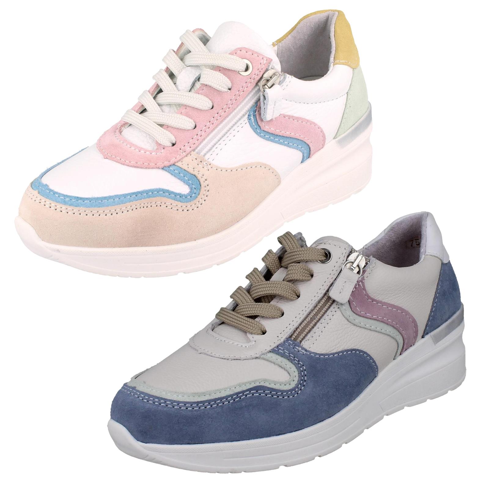 Damen DB Weite Passform Freizeit Turnschuh mit Einem Abnehmbare