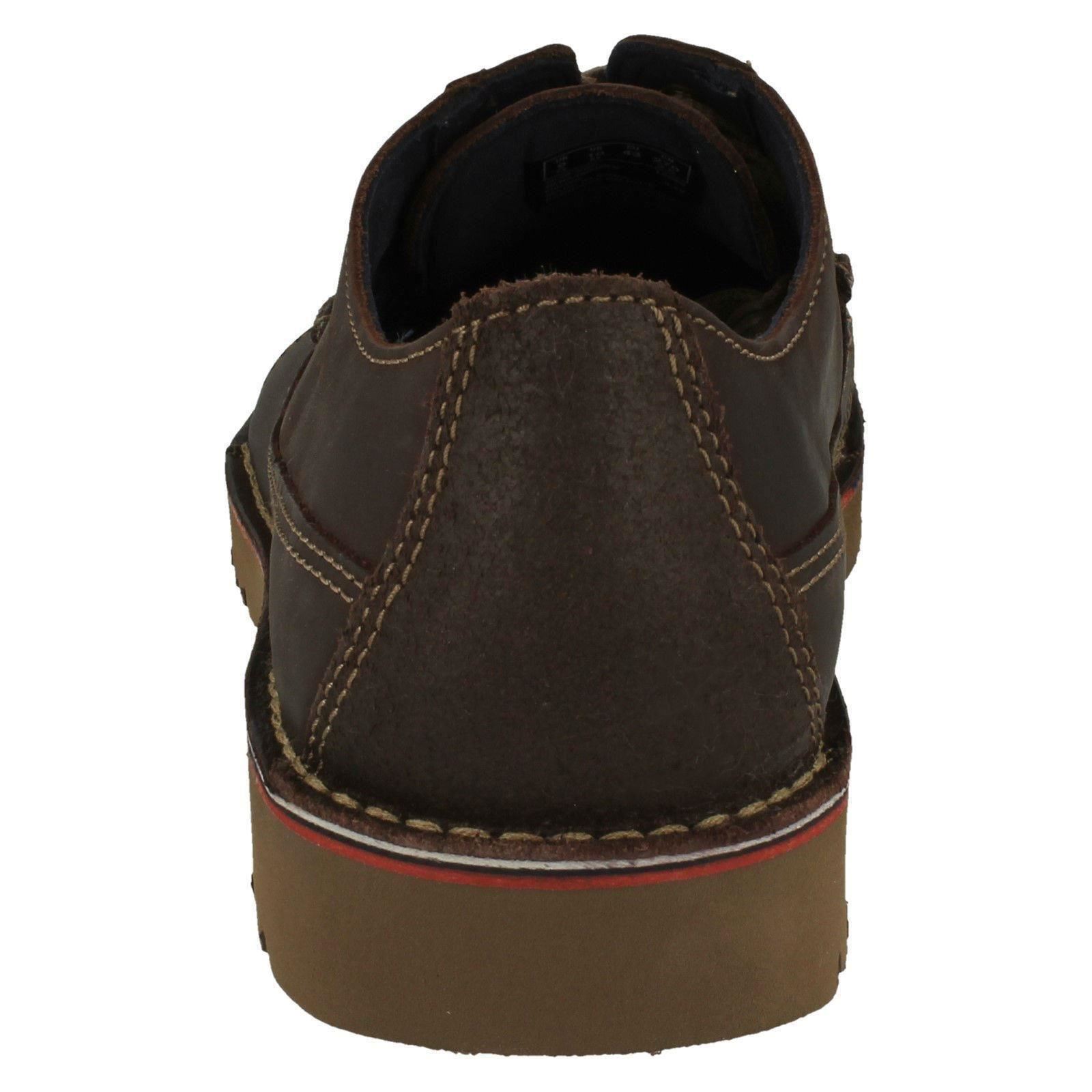 Mens Clarks Casual Cushion Soft Insole Lace Up Leather