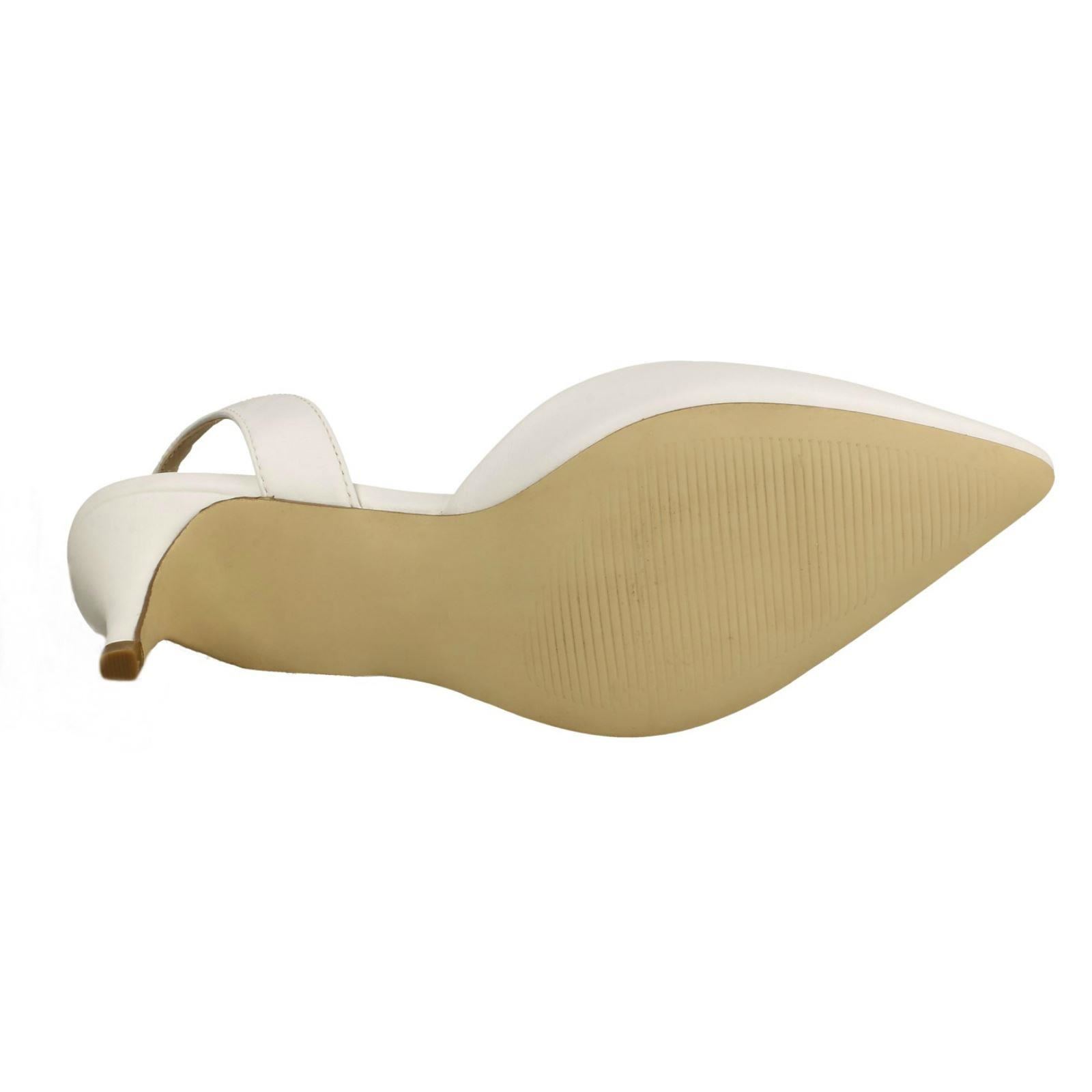 Ladies Spot On Slingback Shoes Heels *F9R0057* - Picture 73 of 73