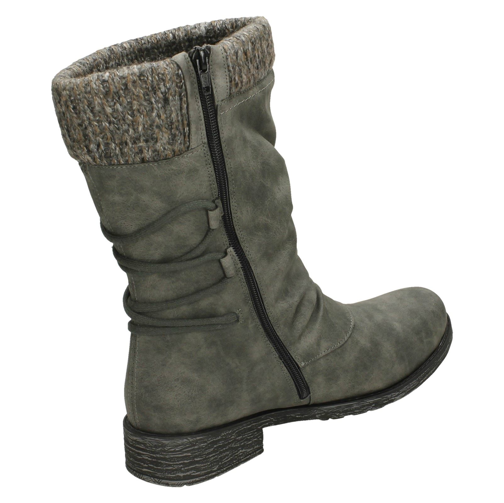 Botas Remonte-Tex informales con cremallera forradas cálidas para dama D8070 - Imagen 26 de 28