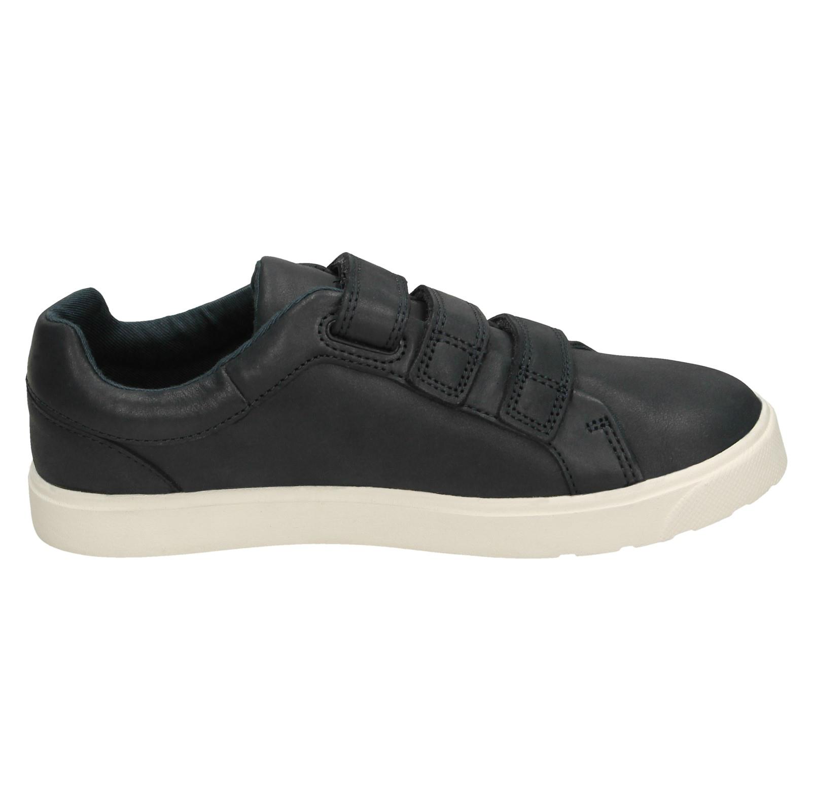 Childrens Unisex Clarks Hook & Loop Trainers City Oasis Lo K - Picture 7 of 19