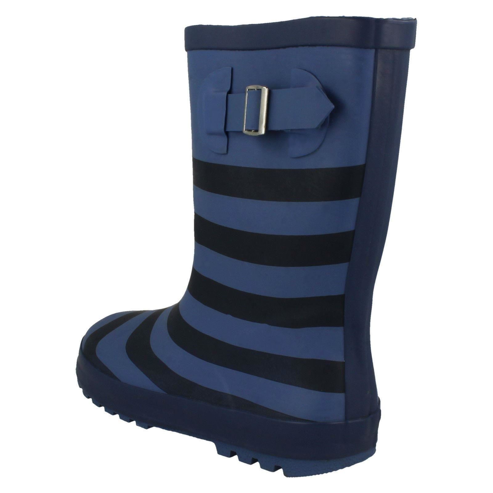 Kinder Gummistiefel Spot On Schnalle detailliert "Streifen" - Bild 6 von 19