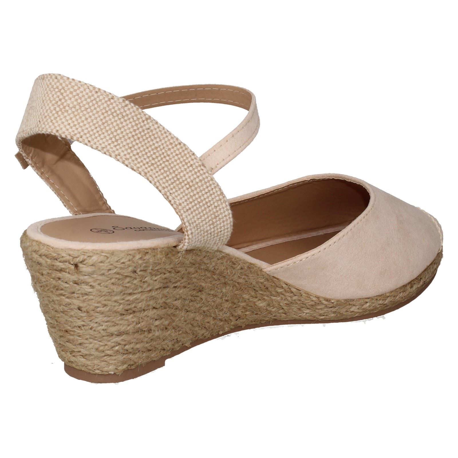 Ladies Savannah Wide Fitting Closed Toe Wedges - Picture 16 of 28