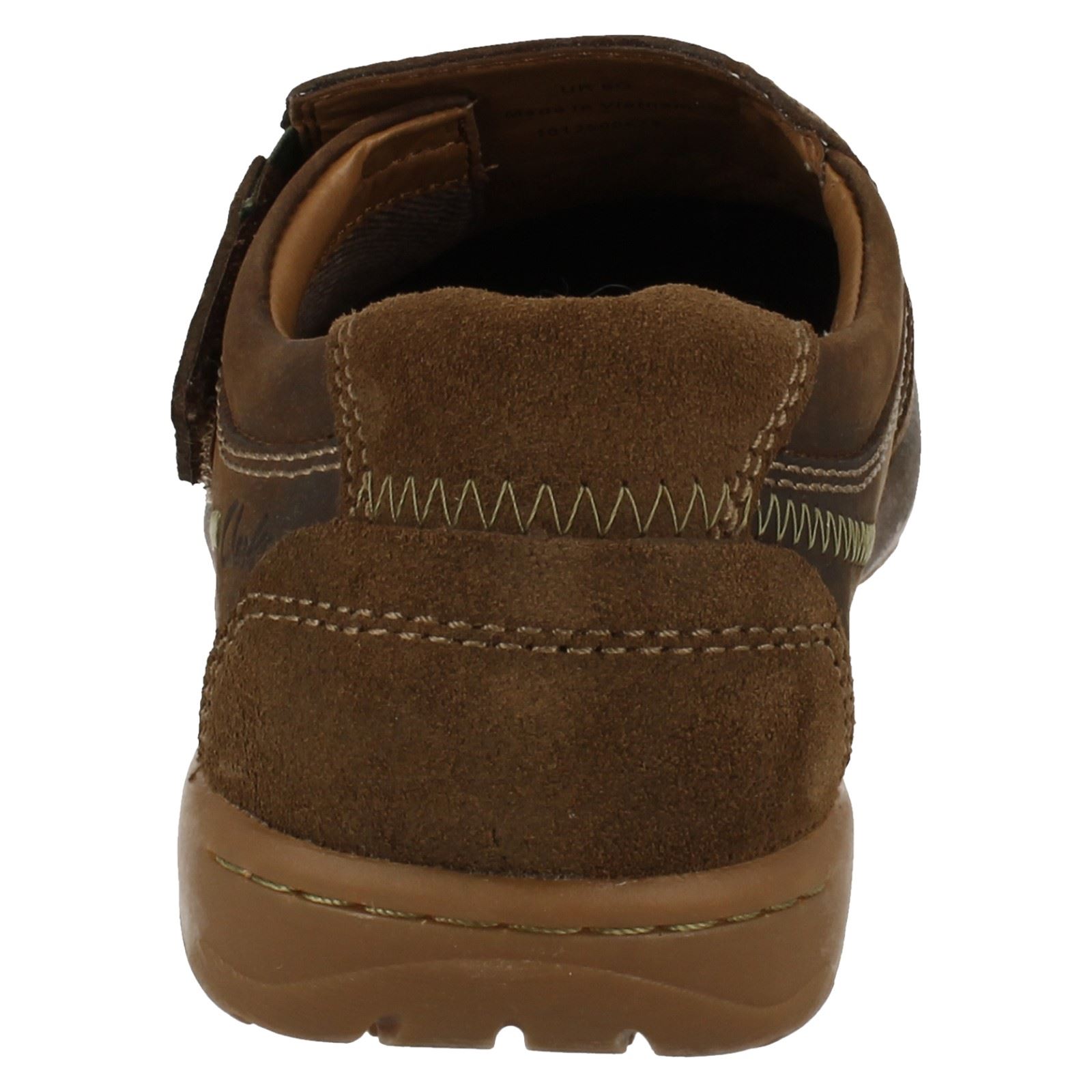 Mens Step Clarks casual tabacco Scarpe Ridgeway marrone TqABavP