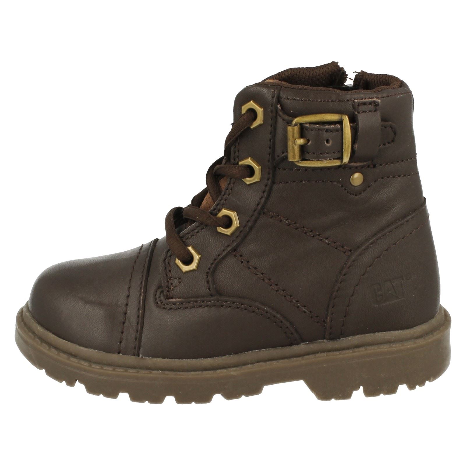 Boys Caterpillar Casual Lace Up Boots Towson eBay