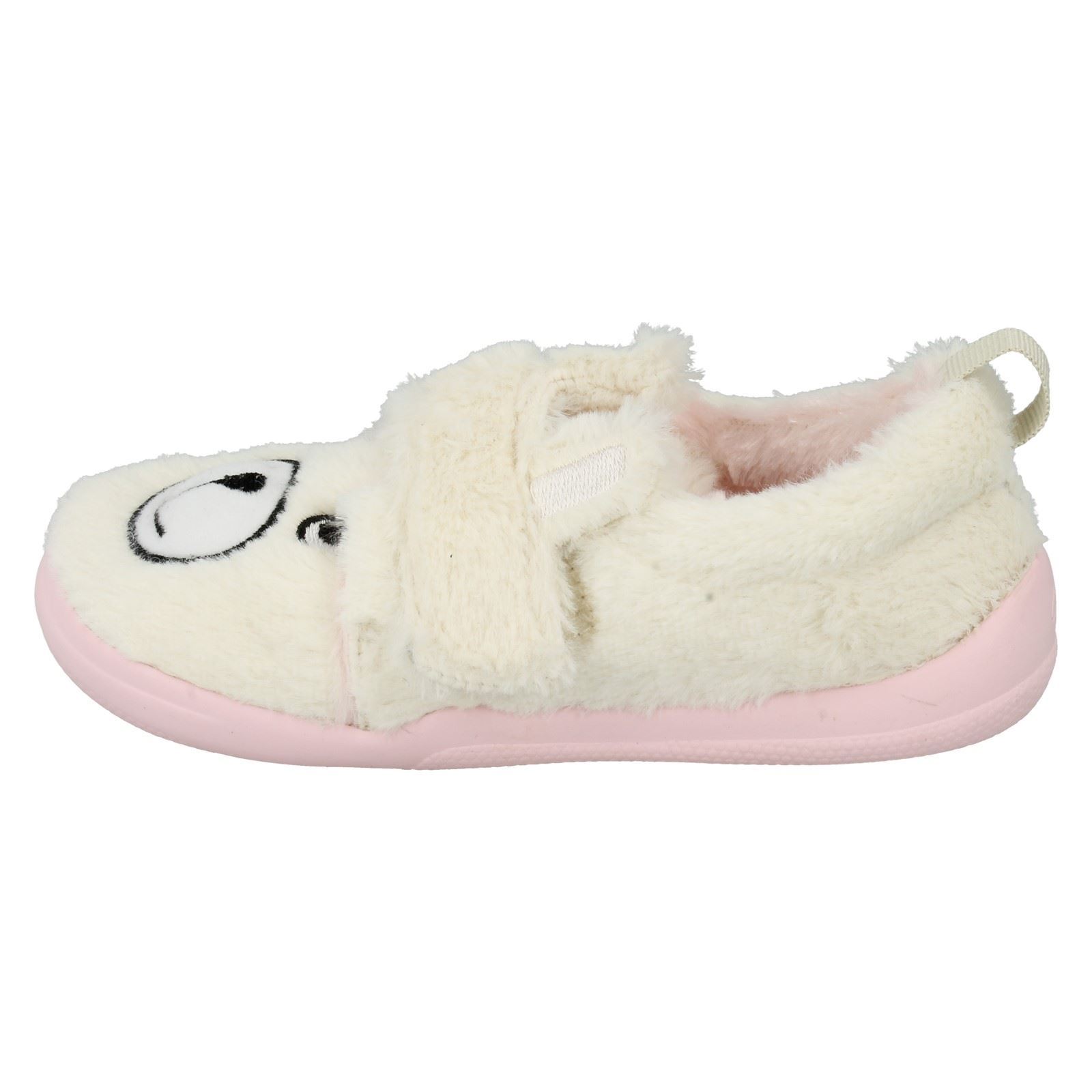 Girls Clarks Slippers Cuba Bear