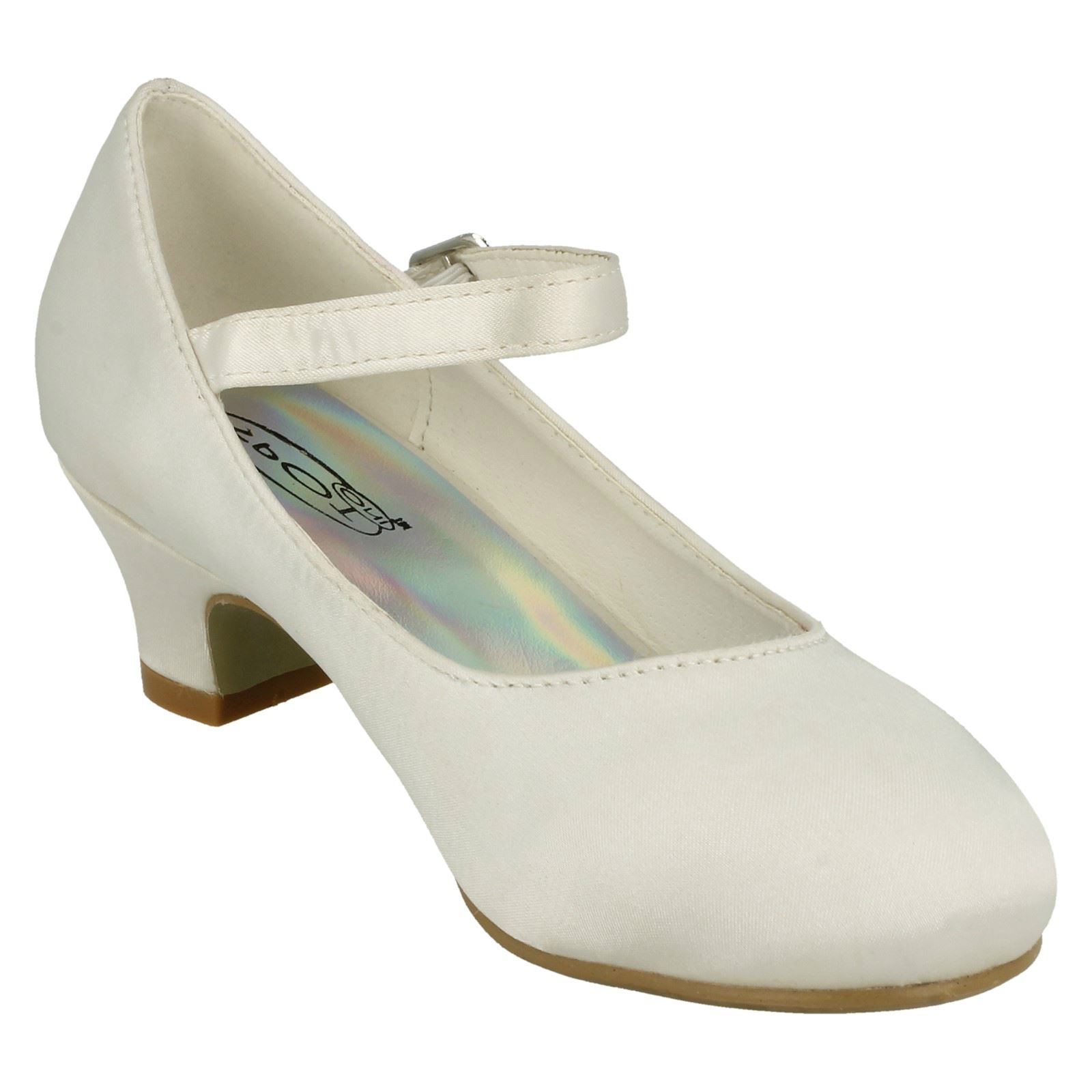 Girls Spot On Formal Mary Jane Style Party Shoes - Picture 26 of 28
