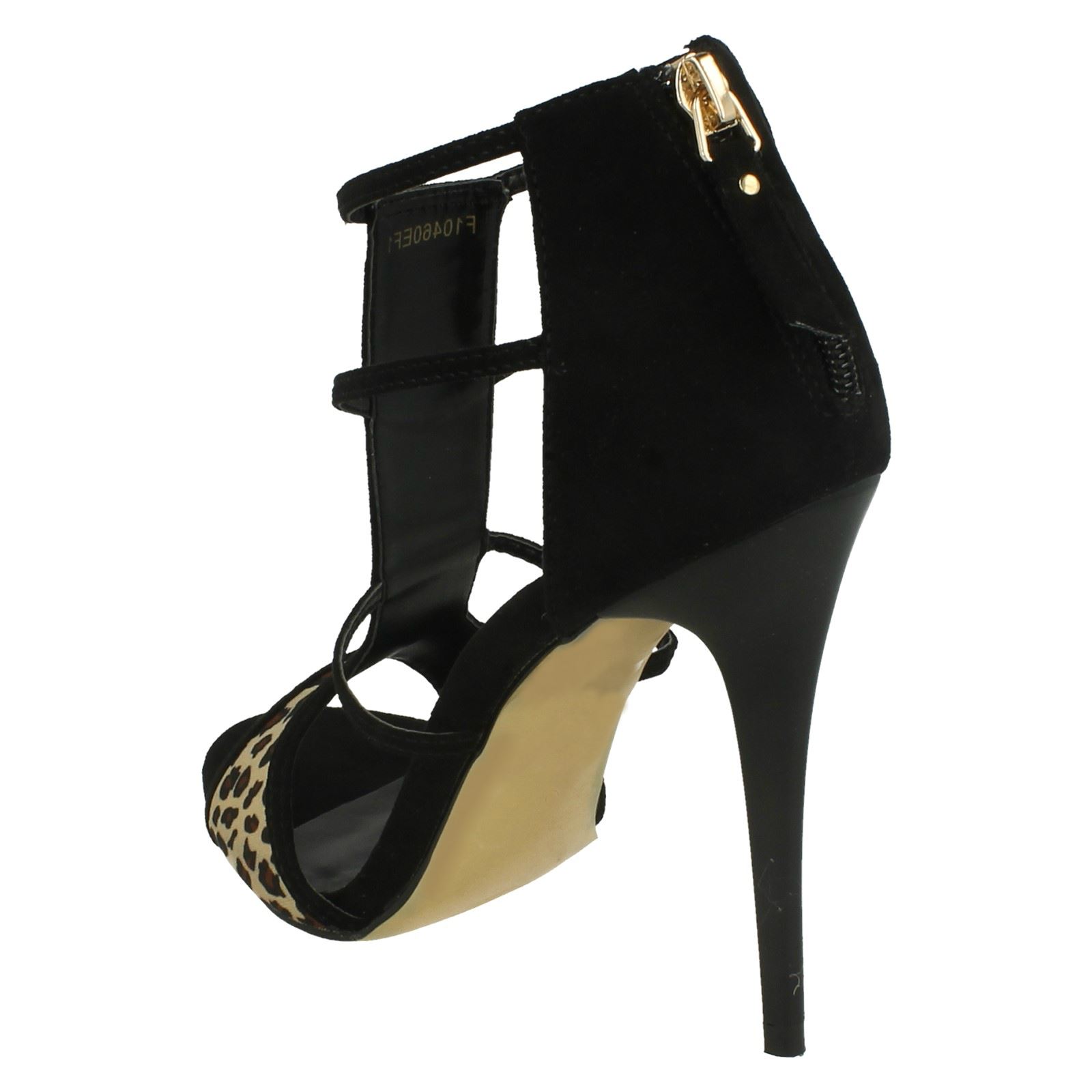 Ladies Anne Michelle Ankle Heel With Zip Fastening - Picture 17 of 19