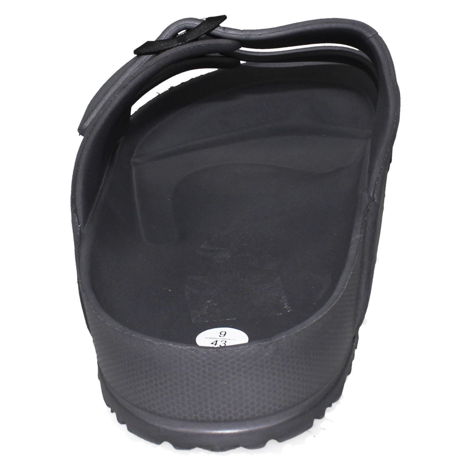 Mens Spot On Light Weight 'Mule' Sandals - Picture 9 of 28