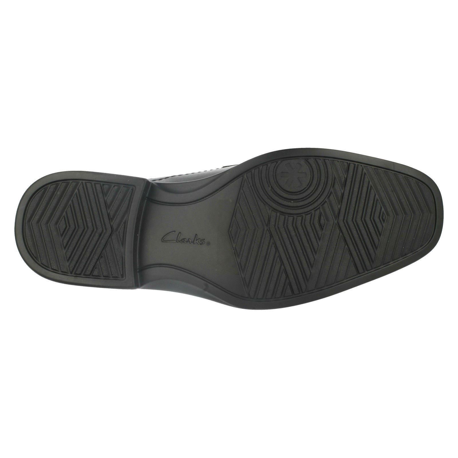 zapatos cordones Glevo Clarks formales hombre con negro para Walk SwqExz