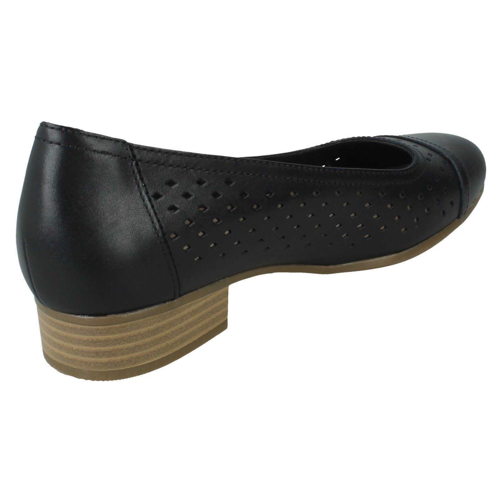 Damas Clarks Tacón Diario Mocasín de Cuero Mocasín Cedro Julieta - Imagen 6 de 10