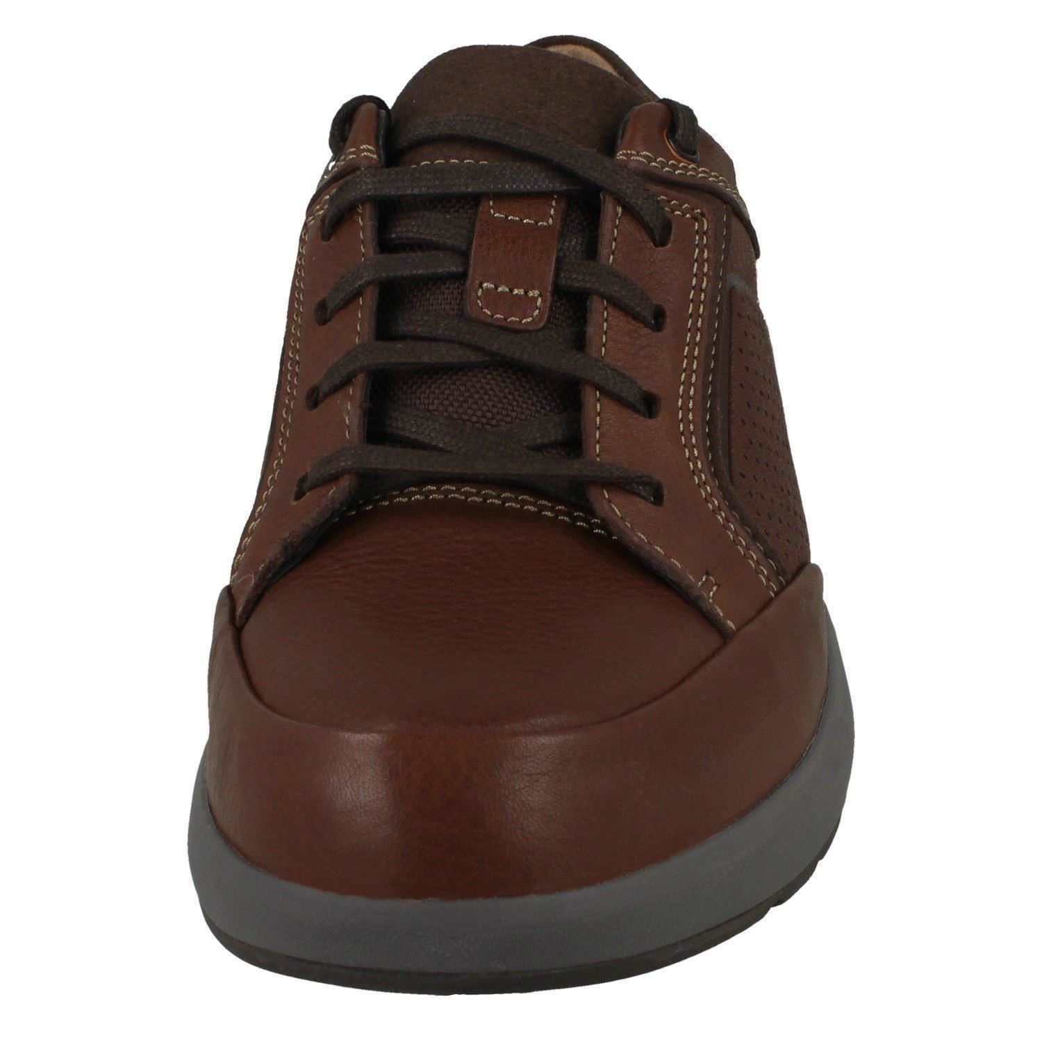 Lucini para hombres Genuino Cuero Inteligente Zapatos Informales Con Cordones