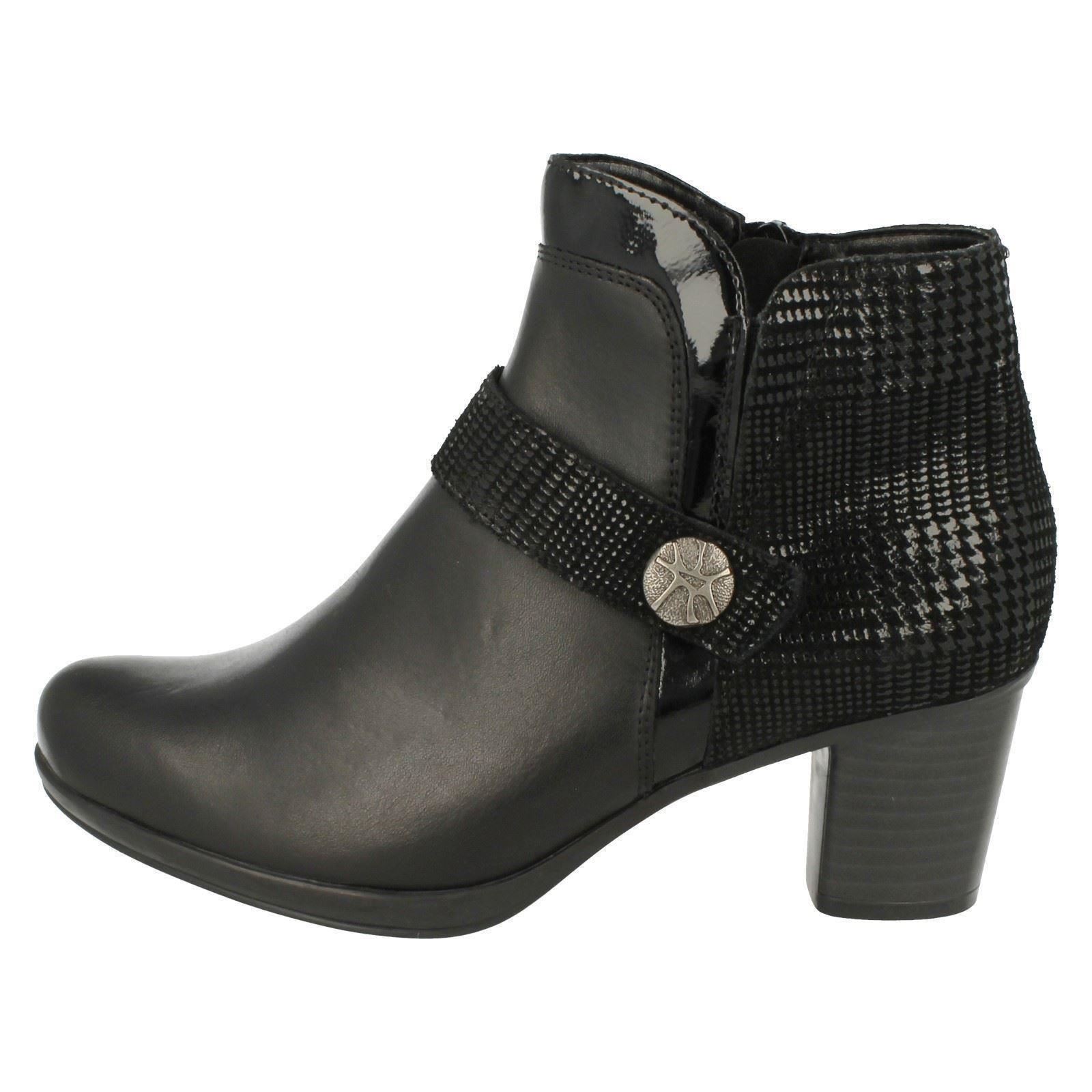 Puntera rojoondeada rojoondeada rojoondeada Damas REMONTE botas al Tobillo Informales Tacón alto Cremallera de Cuero R1571 f83a38 Puntera rojoondeada rojoondeada rojoondeada Damas REMONTE botas al Tobillo Informales Tacón alto Cremallera de Cuero R1571 f83a38