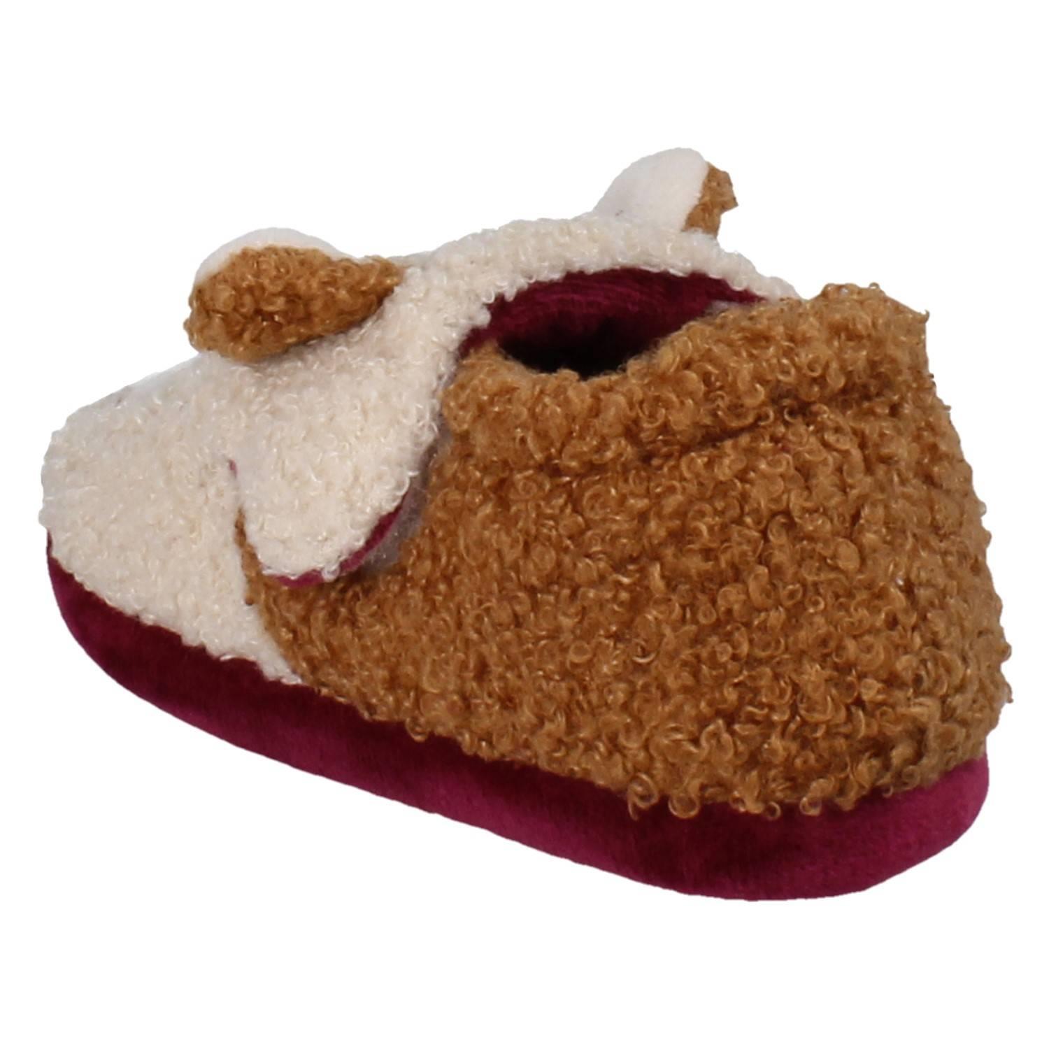 Pantofole Casual Stampate Dettagliate Fluffy Snug Per Bambini Clarks - Picture 13 of 37