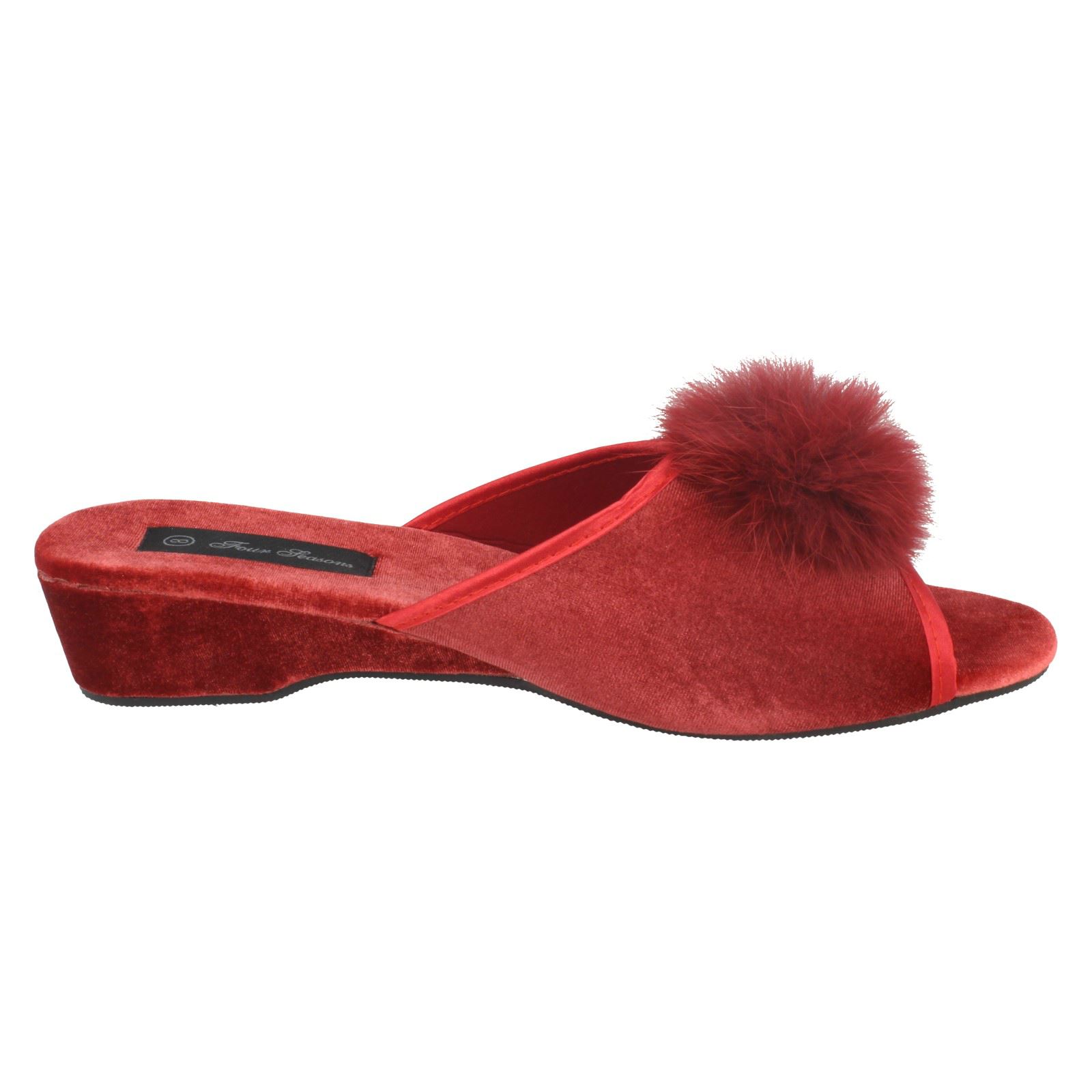 Ladies Four Seasons Luxury Mule Slippers *Marilyn*