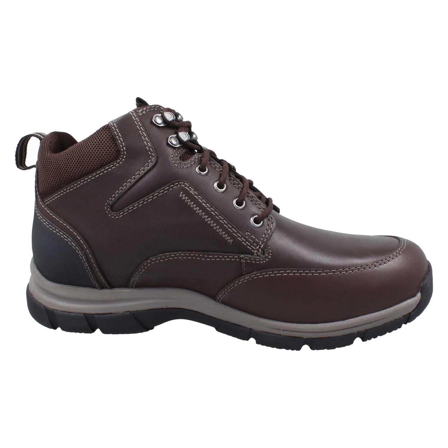 Herren Clarks Rutschfest Wasserfest Senkfußeinlage Stiefeletten Spypath Hi GTX - Picture 7 of 10