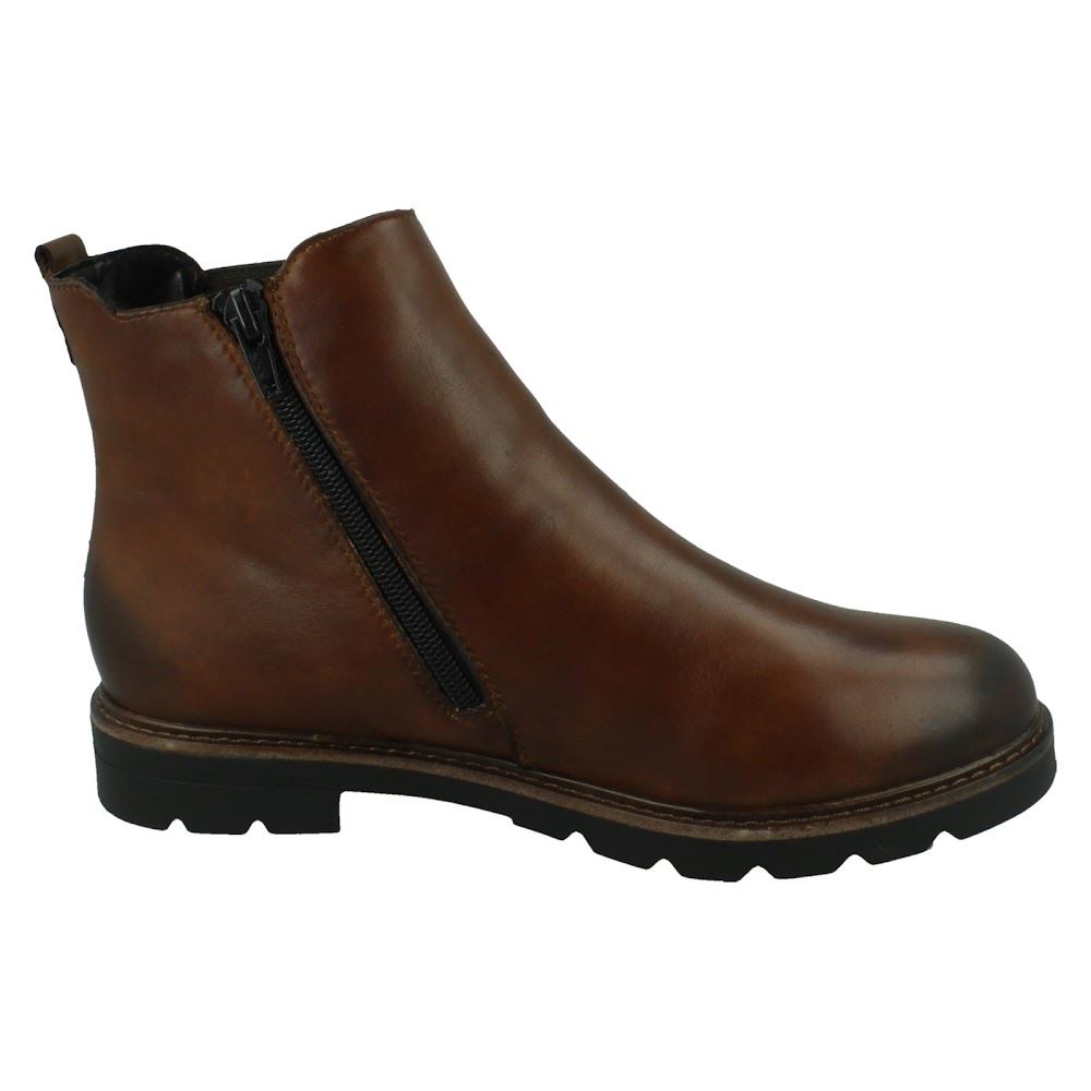 Ladies Remonte-Tex Water Resistant Leather Zip Up Casual Ankle Boots: D2Q70 - Picture 16 of 19