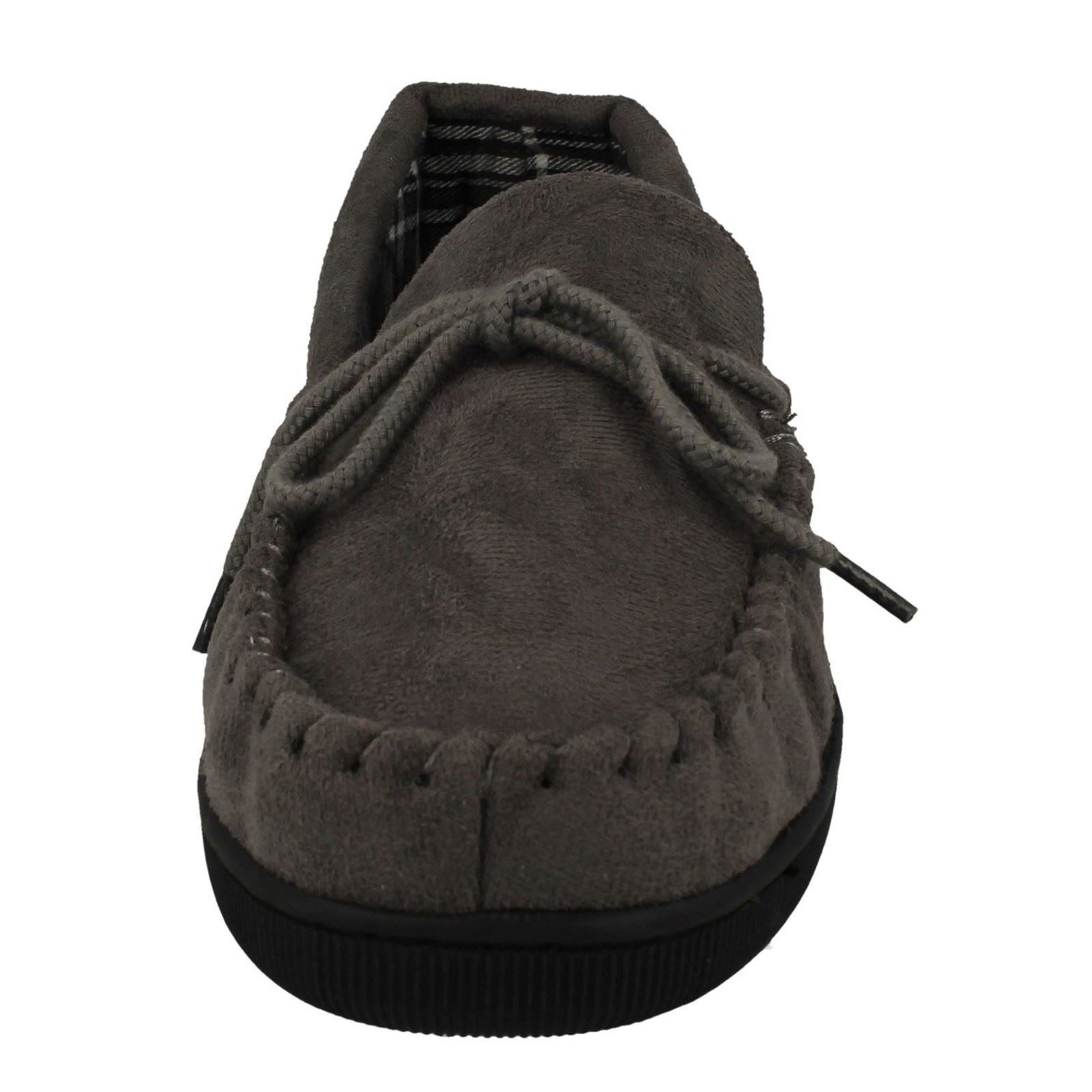 Mens Rosebank Casual Moccasin Slippers Ken-Mocc - Picture 9 of 19