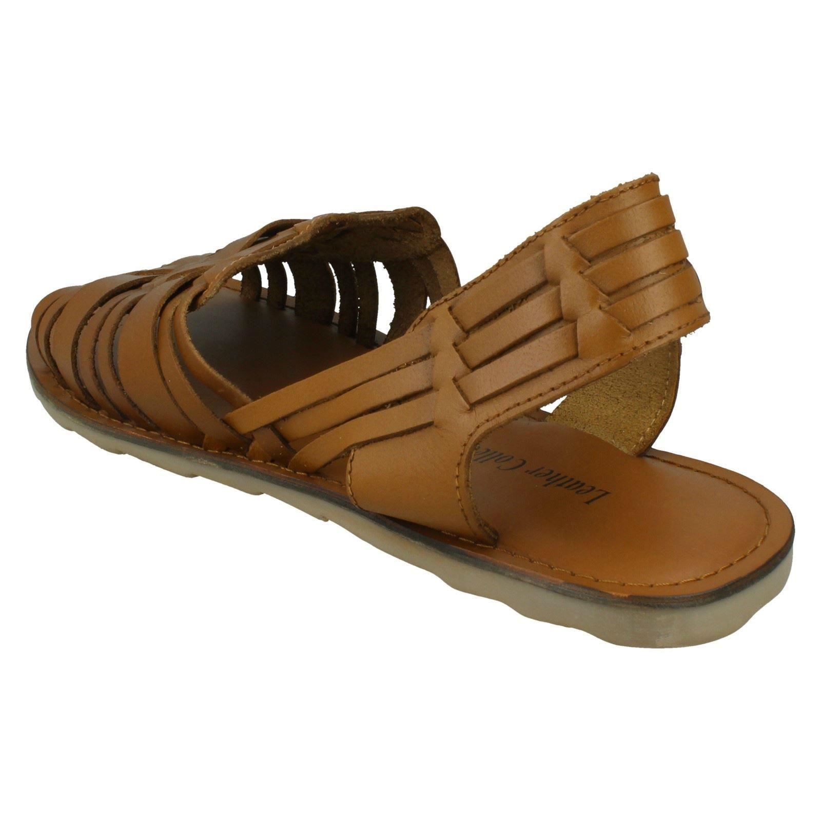 Mens Leather Collection Slingback Sandals - Picture 13 of 19