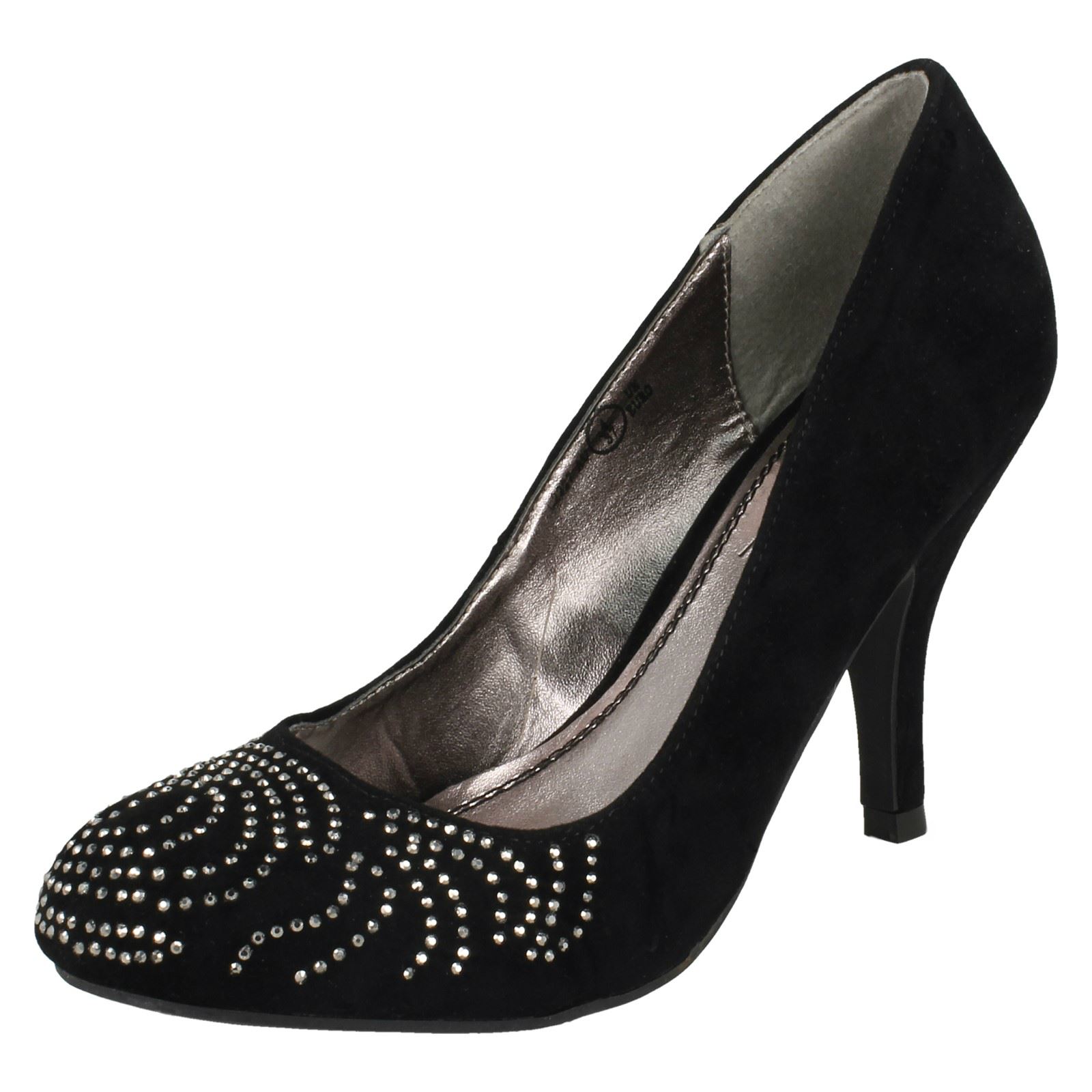 Zapatos de corte para dama Anne Michelle con patrón de diamante - Imagen 19 de 36