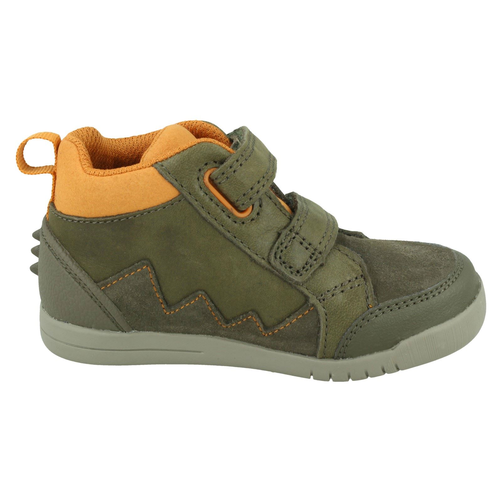 Botas Casual Para Niños Clarks Hasta El Tobillo Rex Park - Picture 12 of 28