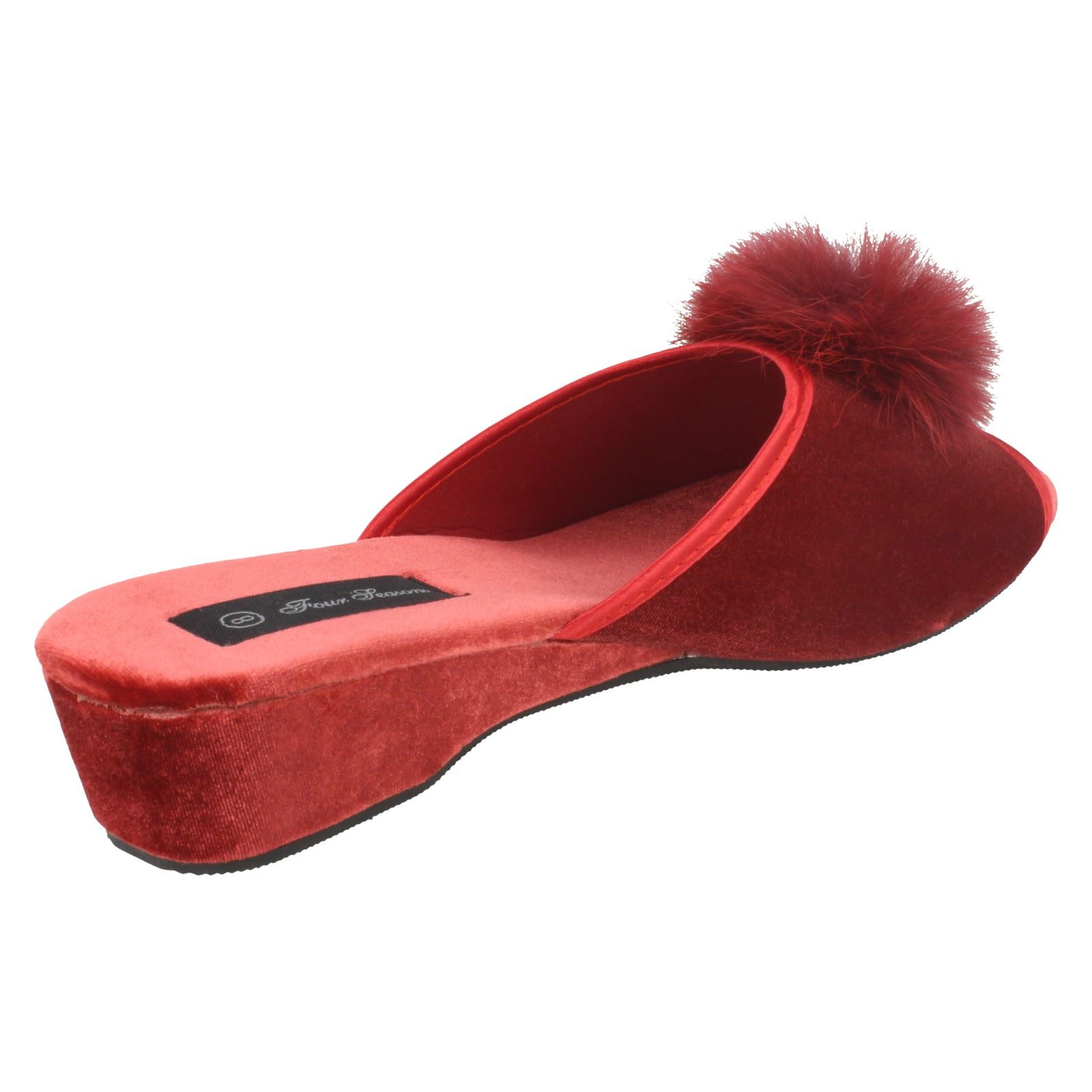 Ladies Four Seasons Luxury Mule Slippers *Marilyn*