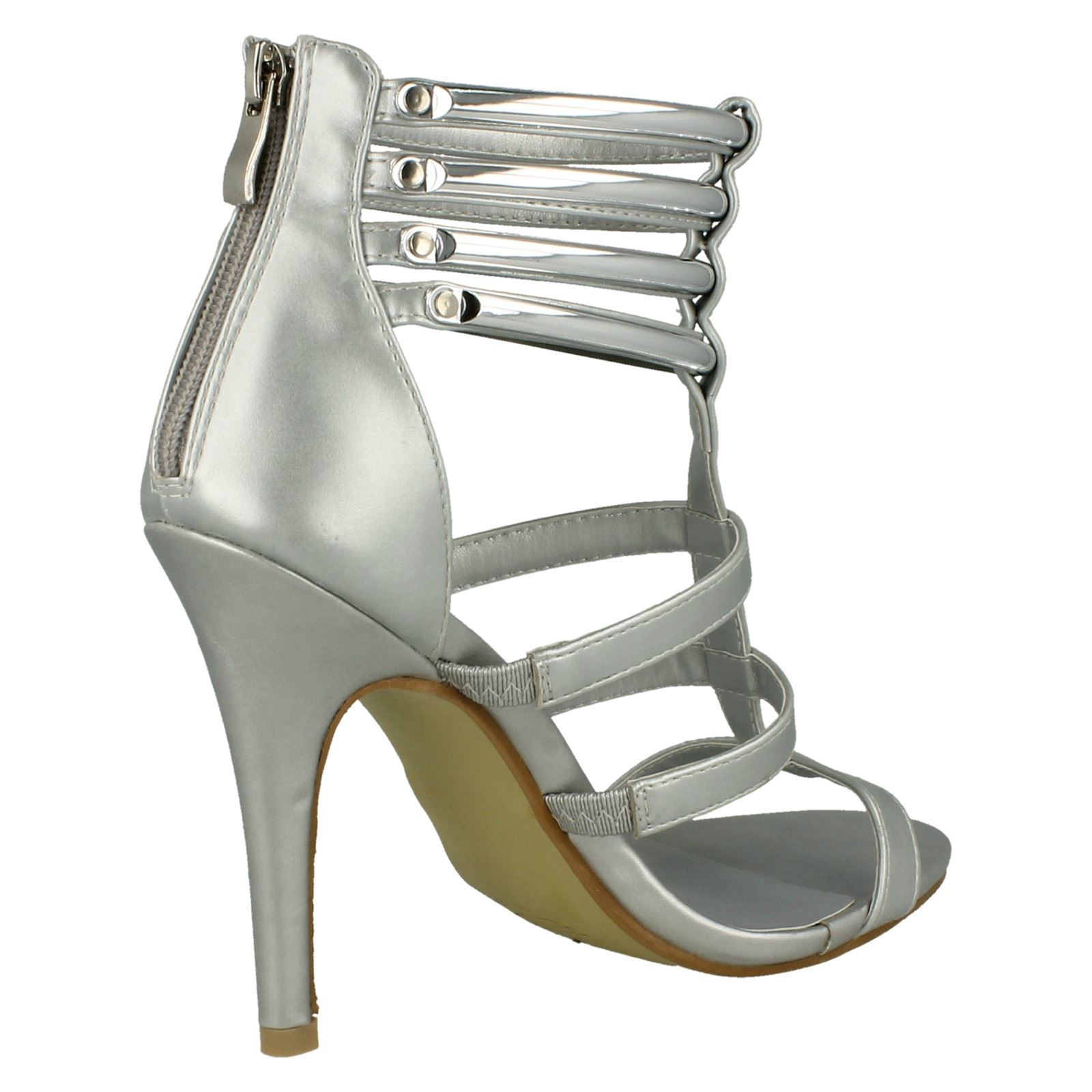 Ladies Anne Michelle Open Toe Heeled Sandals - Picture 25 of 28
