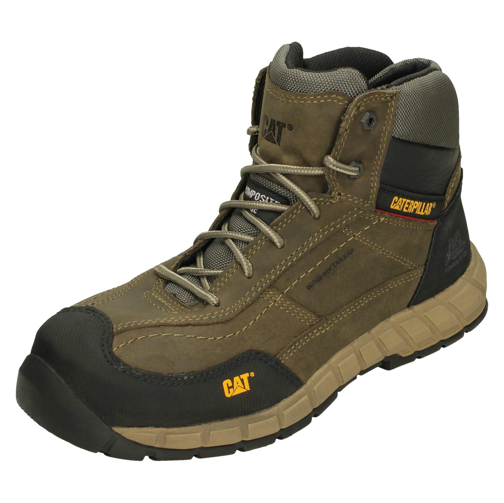 Mens Caterpillar' Composite Toe Safety 