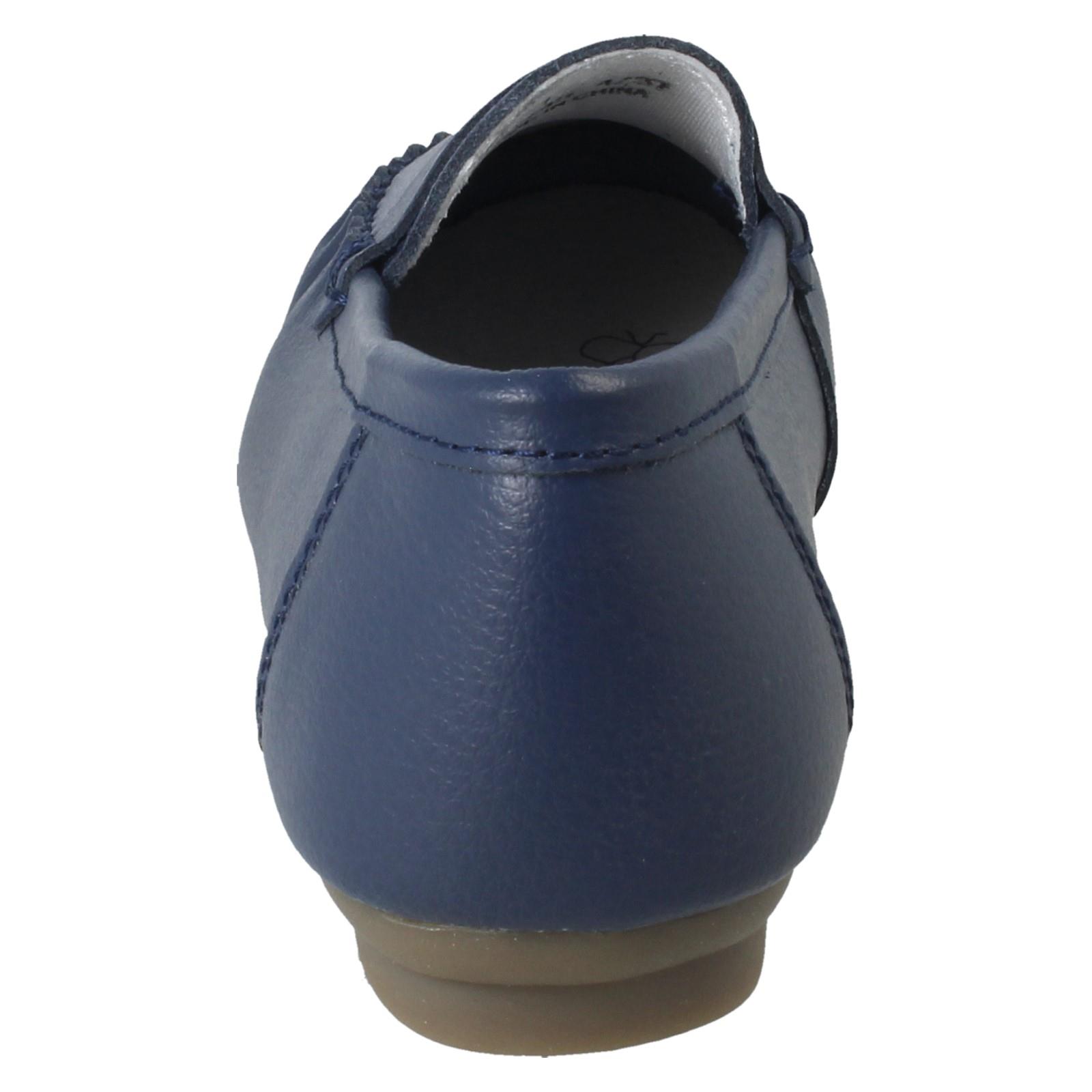 Ladies Down To Earth Leather Shoes F8R0445 - Picture 23 of 64