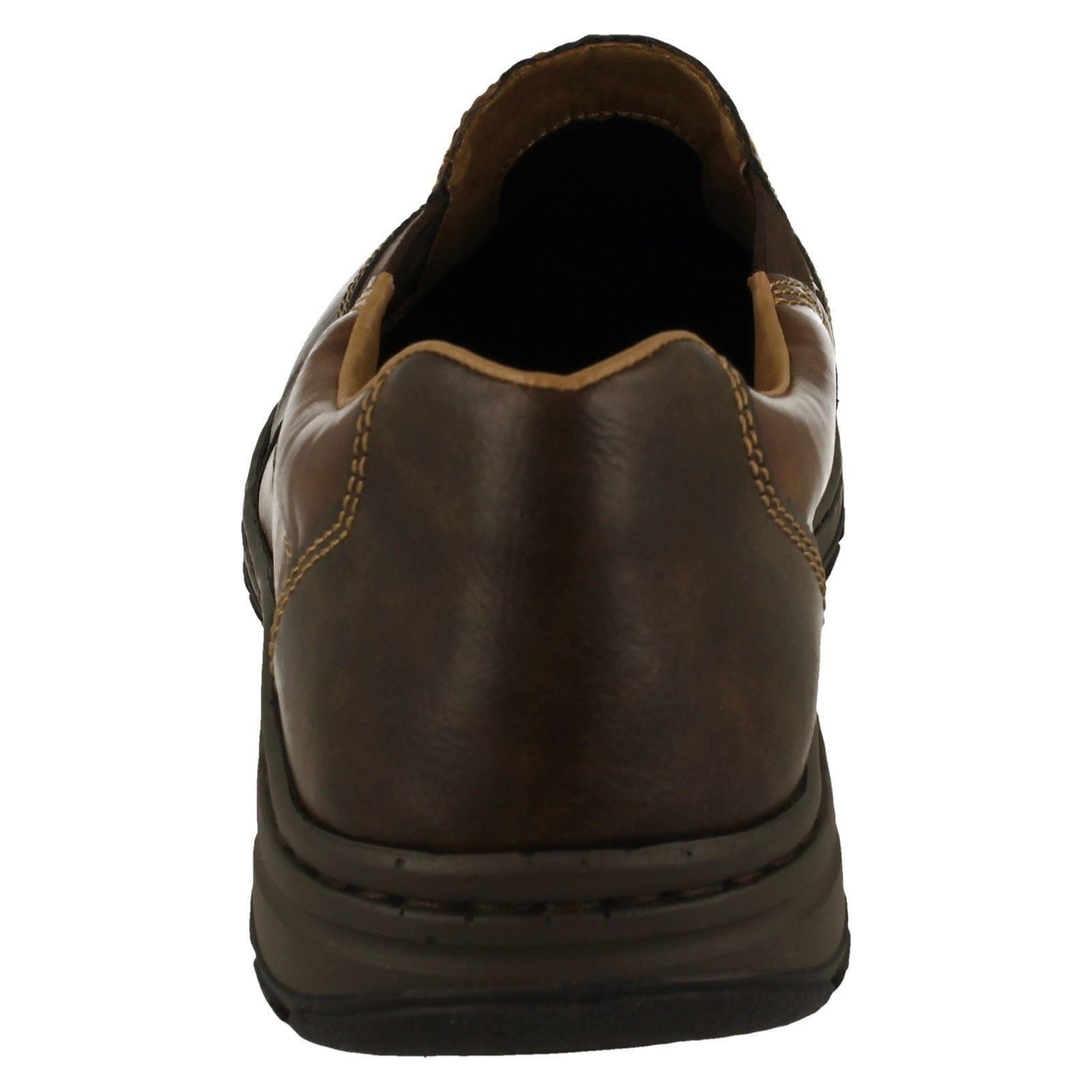 Mens Rieker Casual Extra Wide Slip On Shoes '03354' - Picture 7 of 10