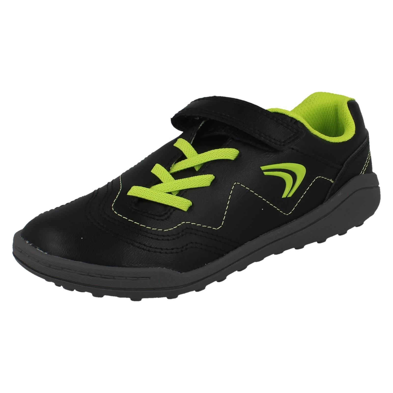 Boys Clarks Casual Sports Hook and Loop Everyday Trainers Award Fly O - Picture 2 of 19