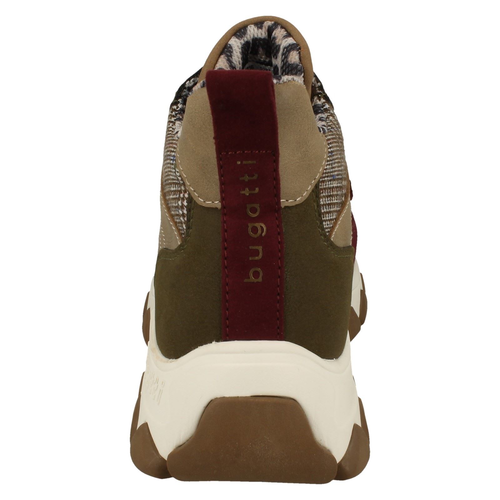 Ladies Bugatti Casual Hi-Top Style Trainers 95203 - Picture 10 of 10