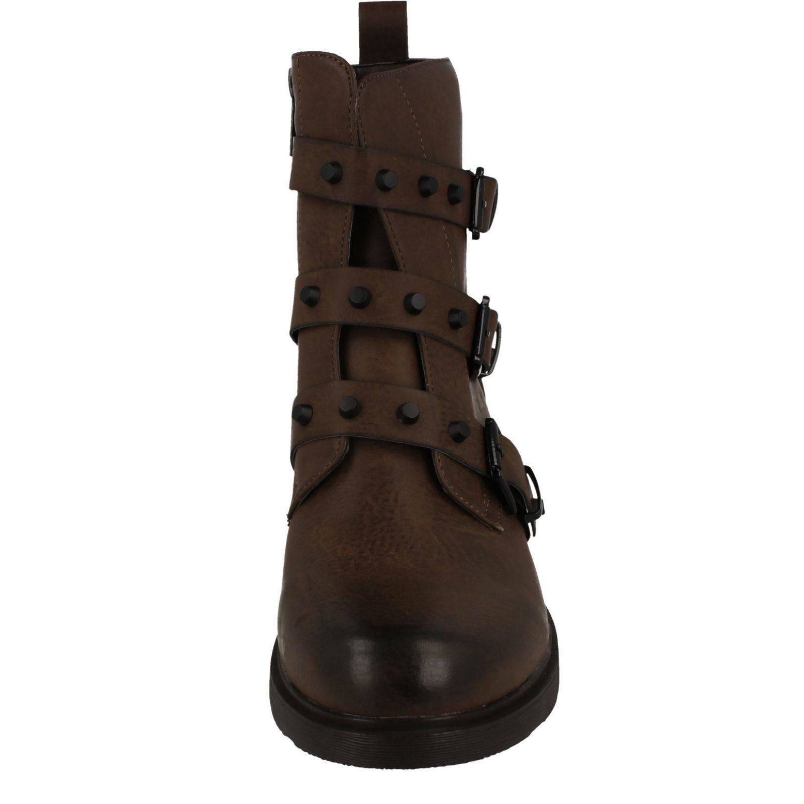 Ladies Spot On Ankle Boots - Picture 19 of 19