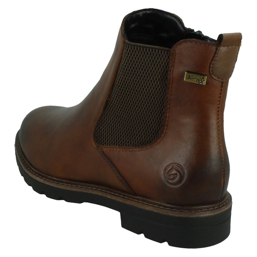 Ladies Remonte-Tex Water Resistant Leather Zip Up Casual Ankle Boots: D2Q70 - Picture 13 of 19