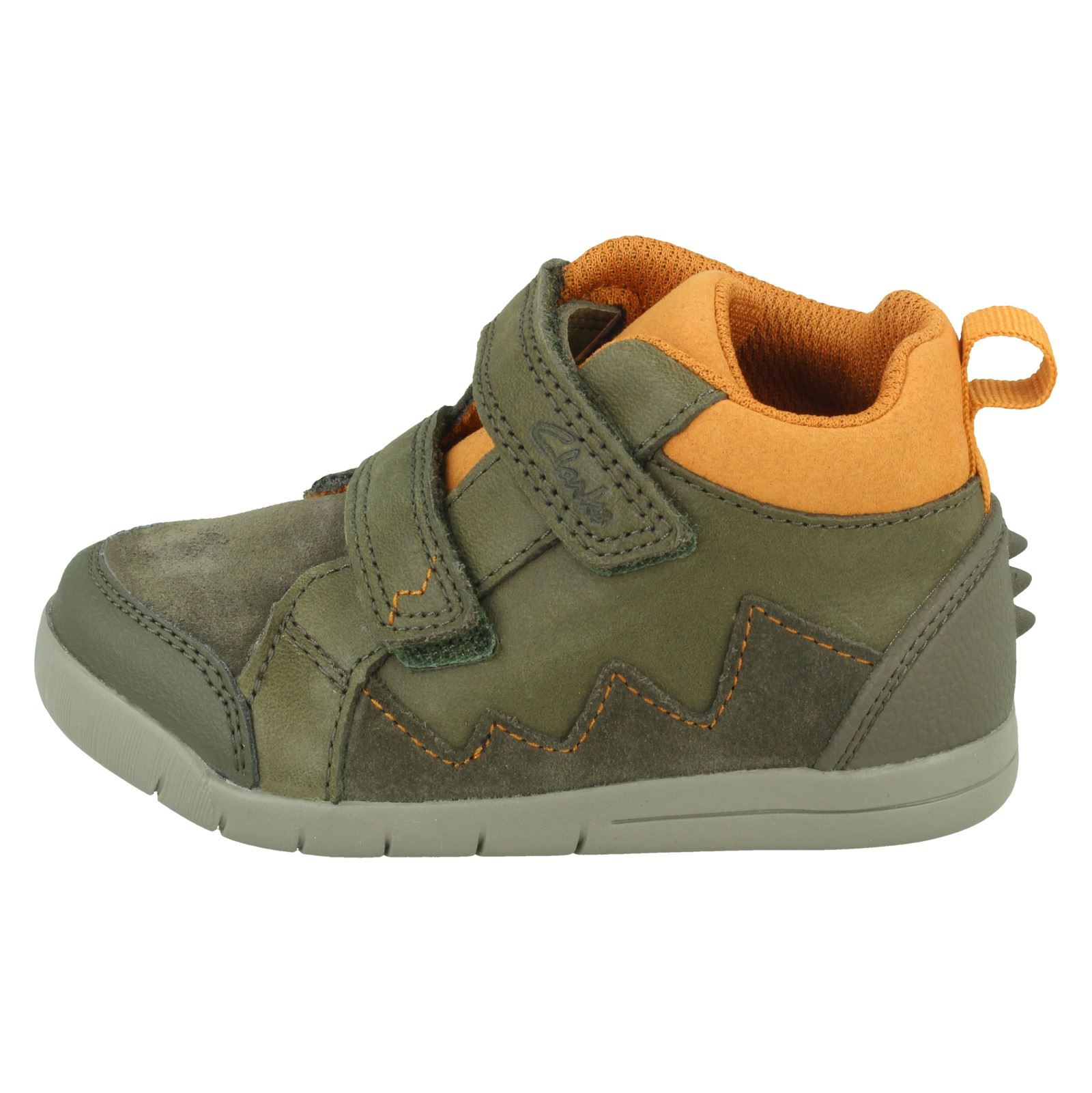 Botas Casual Para Niños Clarks Hasta El Tobillo Rex Park - Picture 18 of 28