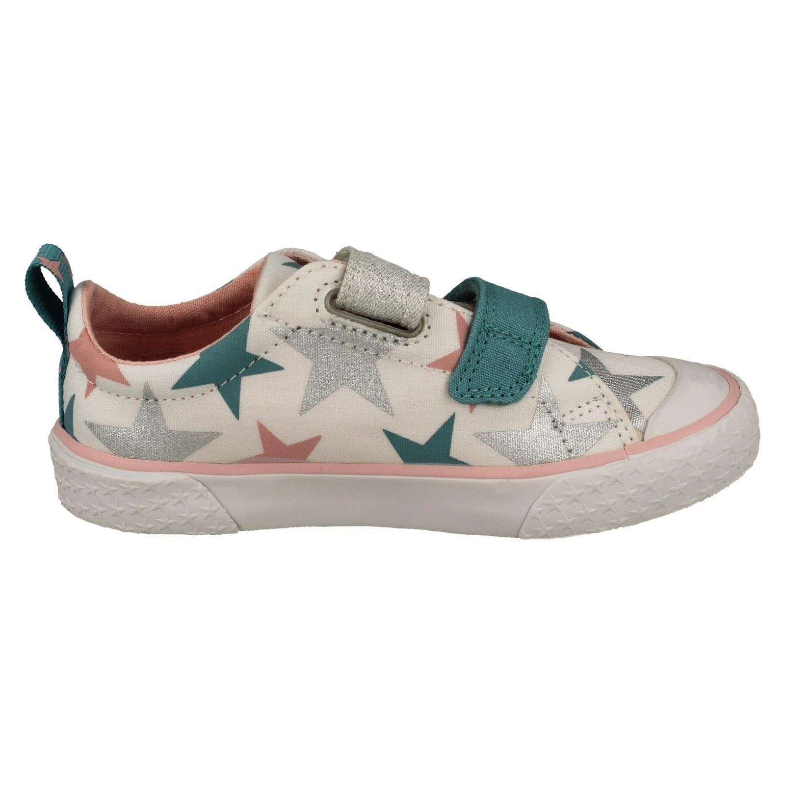 Kinder Clarks Muster detaillierte Canvas Schuhe *Foxing Lo* - Bild 5 von 37