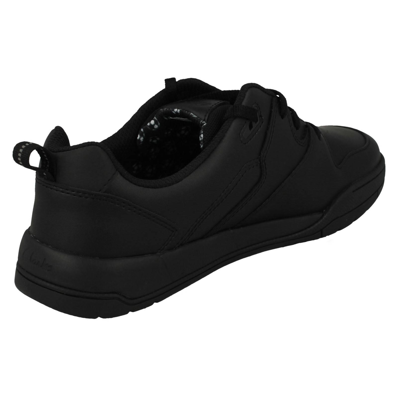 Zapatos escolares con cordones para niños Clarks paso Y - Imagen 4 de 10
