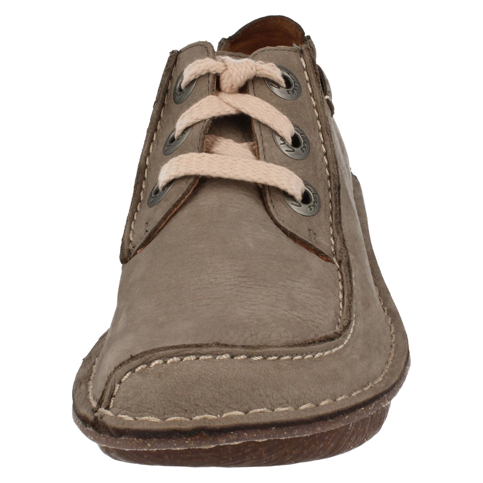 Scarpe Casual In Pelle Clarks Da Donna Lace Up Funny Dream - Picture 120 of 145