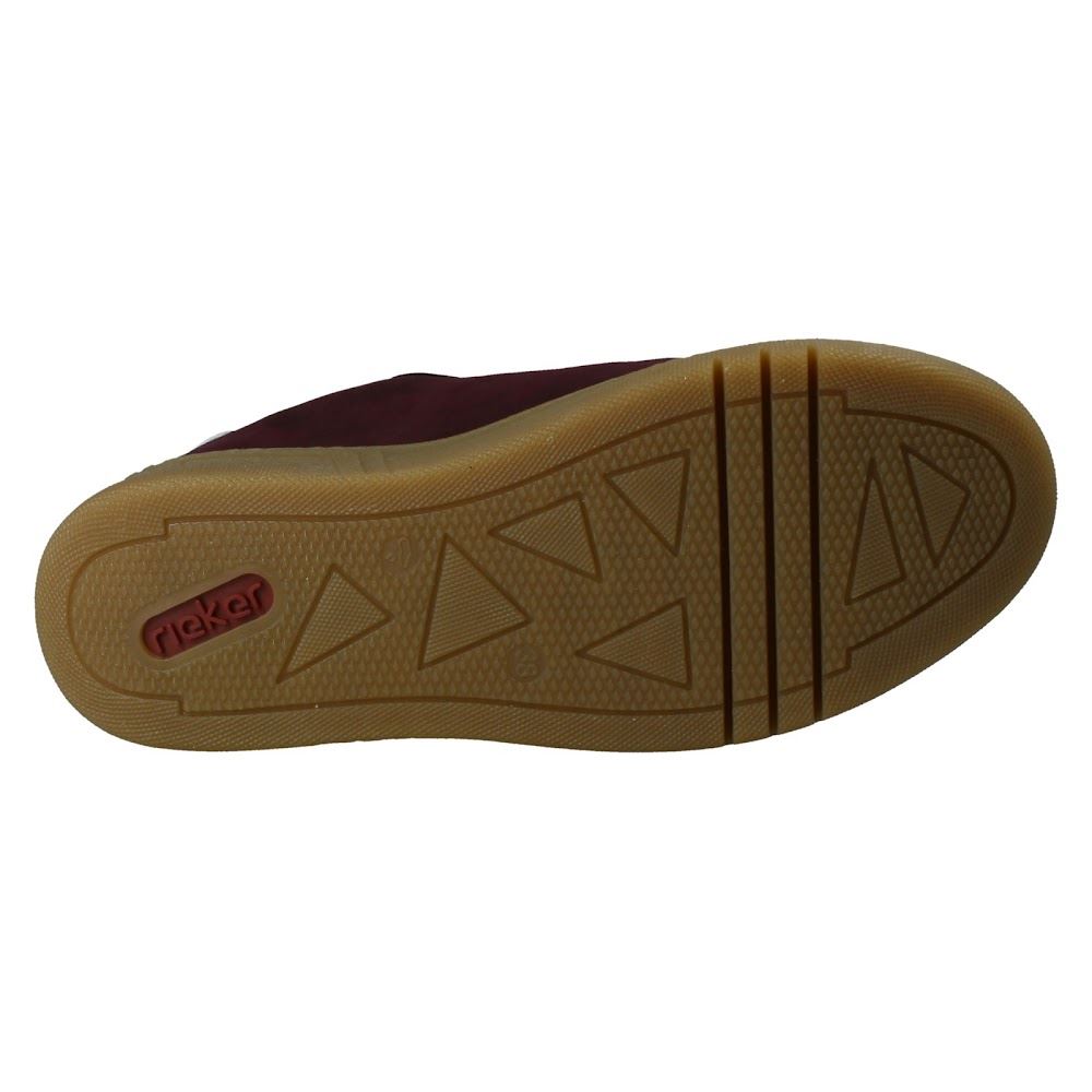 Ladies Rieker Lace Up Vegan Platform Removable Insoles Casual Trainers *M7601* - Picture 10 of 10