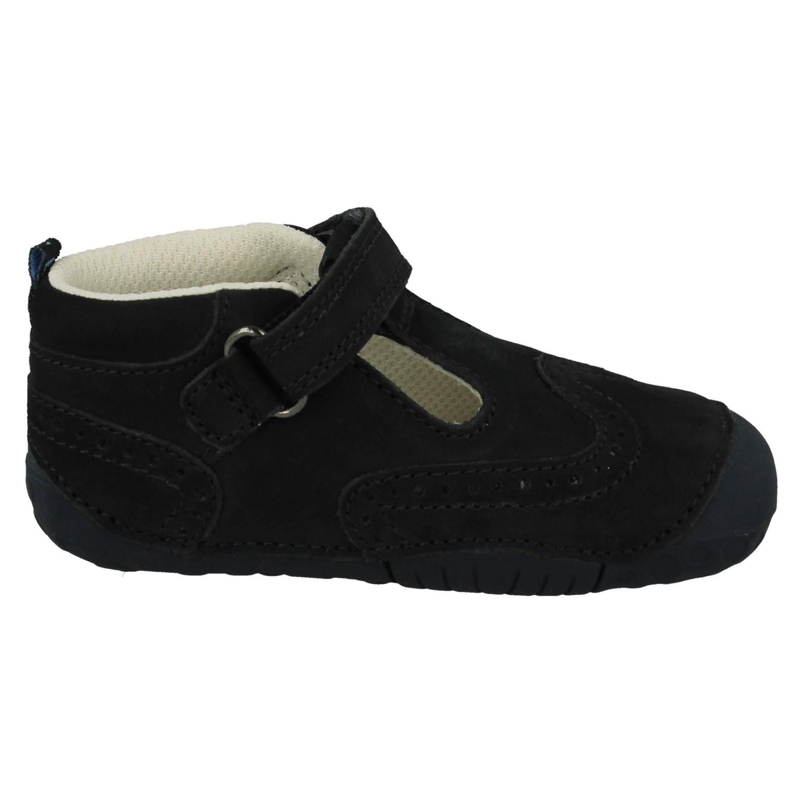 Boys JoJo Maman BèBè By Startrite Share T-Bar First Shoes - Picture 7 of 10